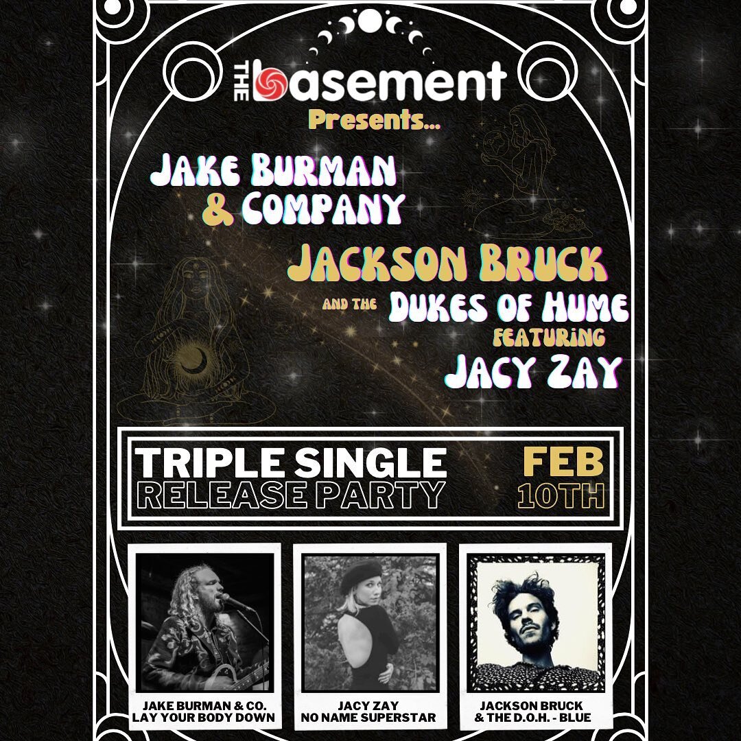 We&rsquo;re officially three weeks away from our DEBUT SINGLE release of &ldquo;LAY YOUR BODY DOWN&rdquo; and the Triple single release party at the basement with our friends Jackson Bruck and the Dukes of Hume and Jacy Zay!  Ticket link in bio!