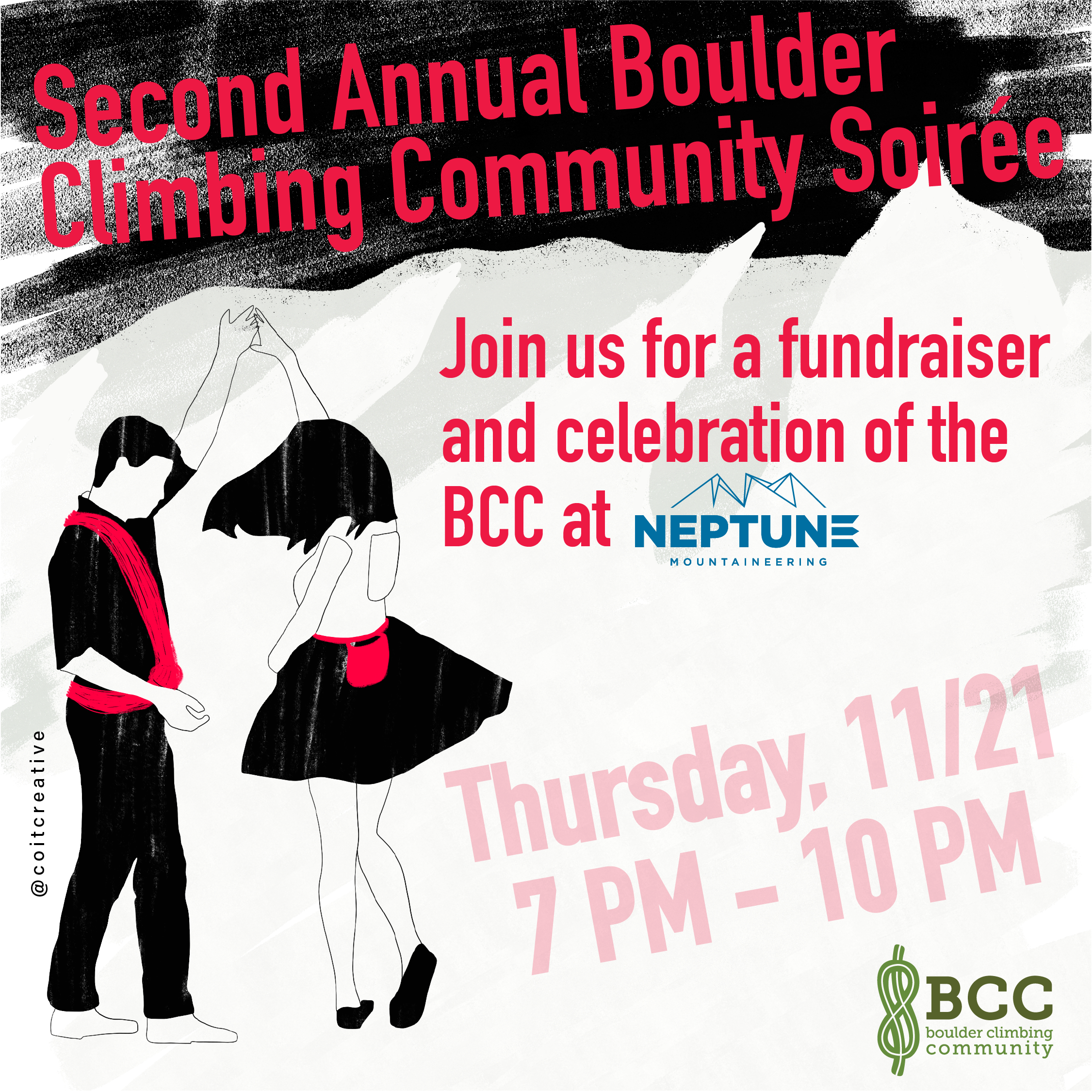 Boulder Climbing Community Soirée