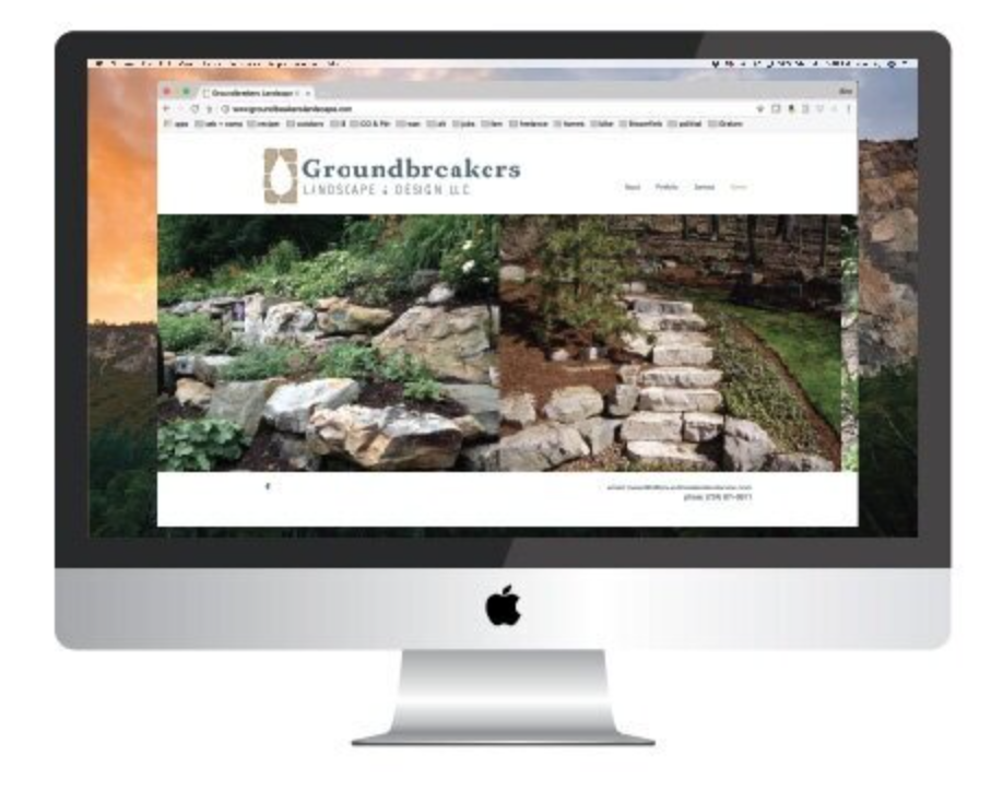 Groundbreakers Landscape & Design Homepage