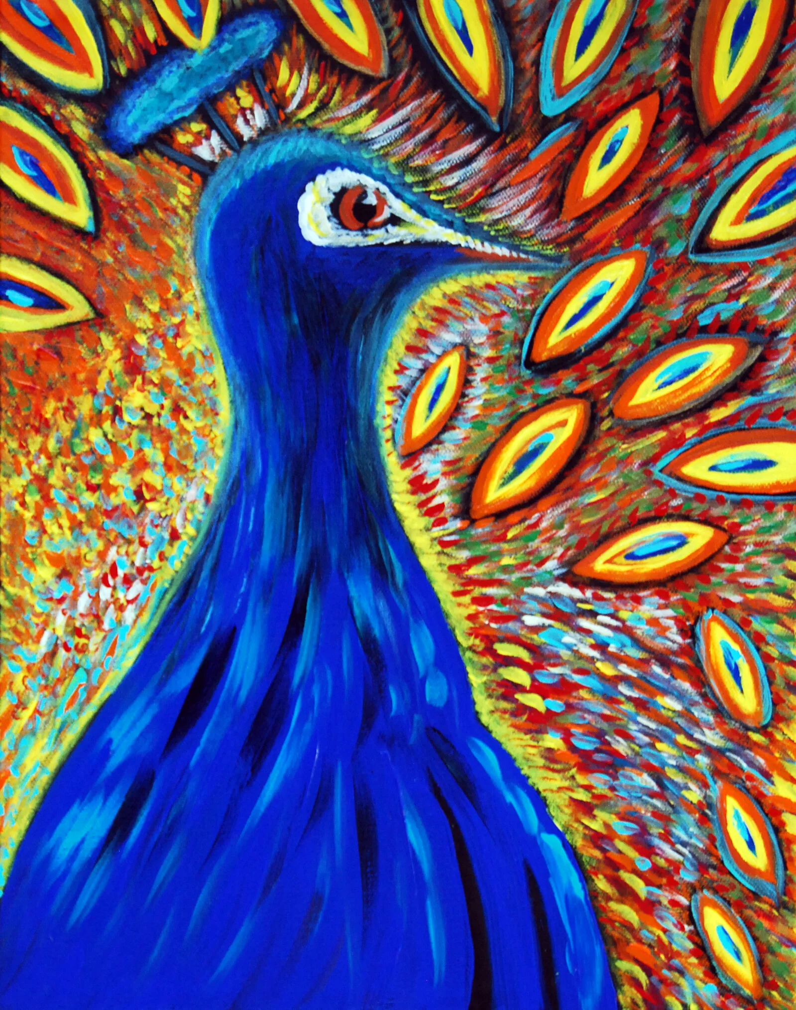 “Peacock Reprise” (C)2018