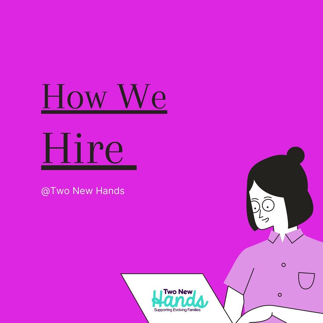 How We Hire✨✨✨
⠀
#twonewhands #familyhelpers #howwehire #theprocess #wewantgreatfits #wedoallthecheckingforyou #supportingfamilies #connecting #matching #family #support #wedotheworkforyou #backgroundchecks #referencechecks #interviewing #transparenc