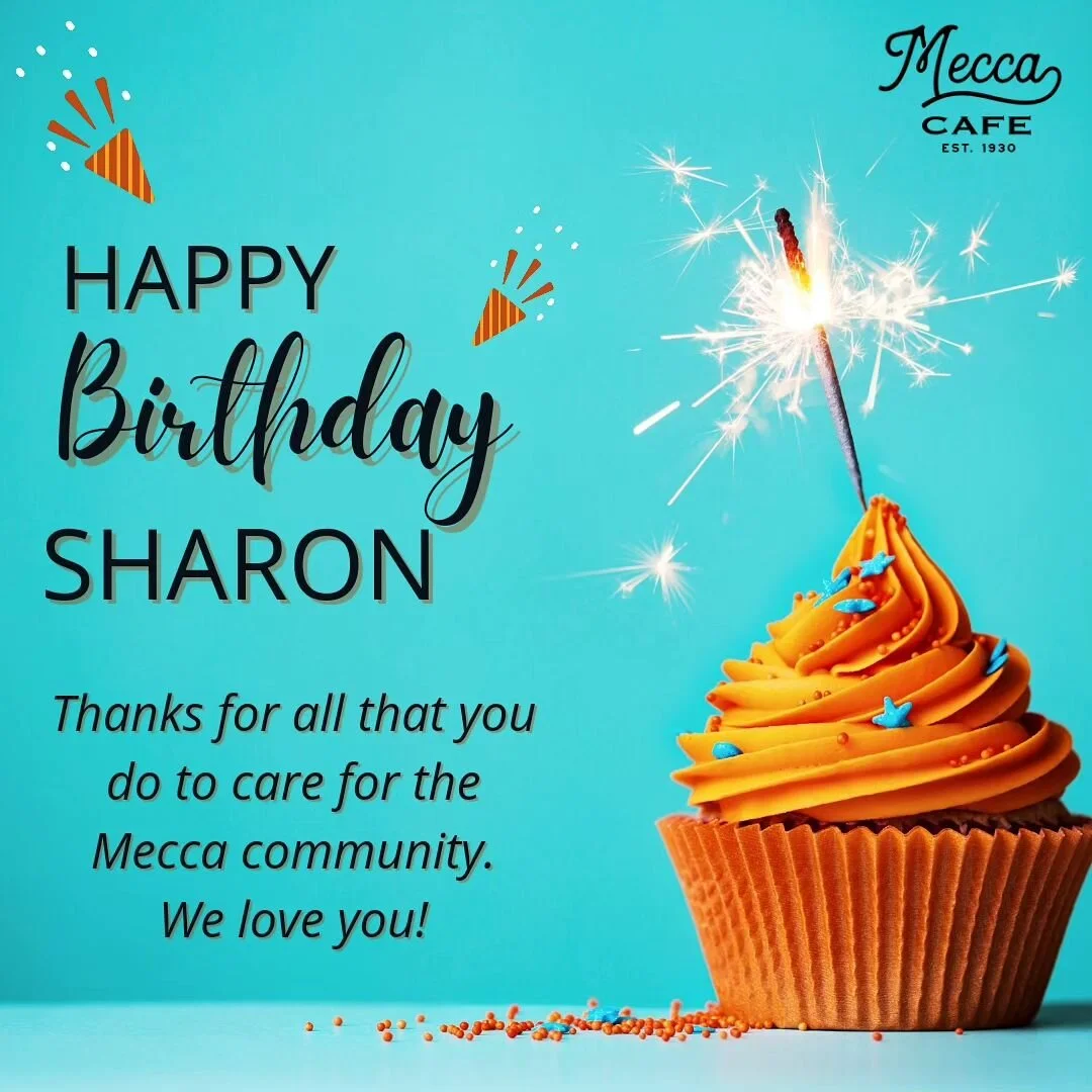 It's a special someone's birthday today 🧁

If you're quick, you can still catch her behind the bar and wish her a very happy birthday yourself!

We are so grateful for our Sharon 🧡 We hope your day is filled with lots of love, good tippers and a sw