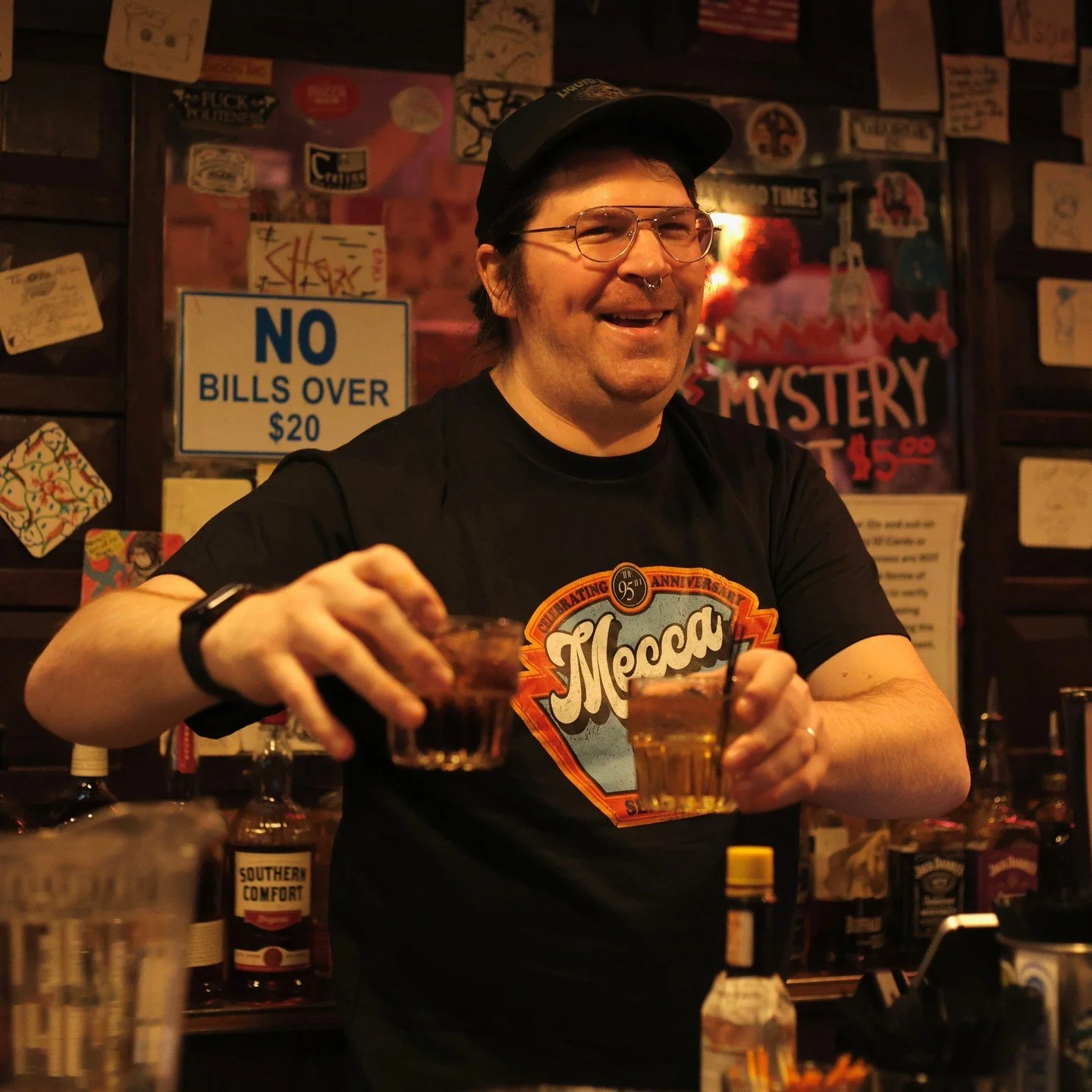 While we&rsquo;re famous for the breakfast and the vibes, we know plenty of you are really here for the "Samuel Experience." Whether he&rsquo;s pouring &lsquo;em stiff or just keeping the conversation lively, he&rsquo;s a massive part of wh