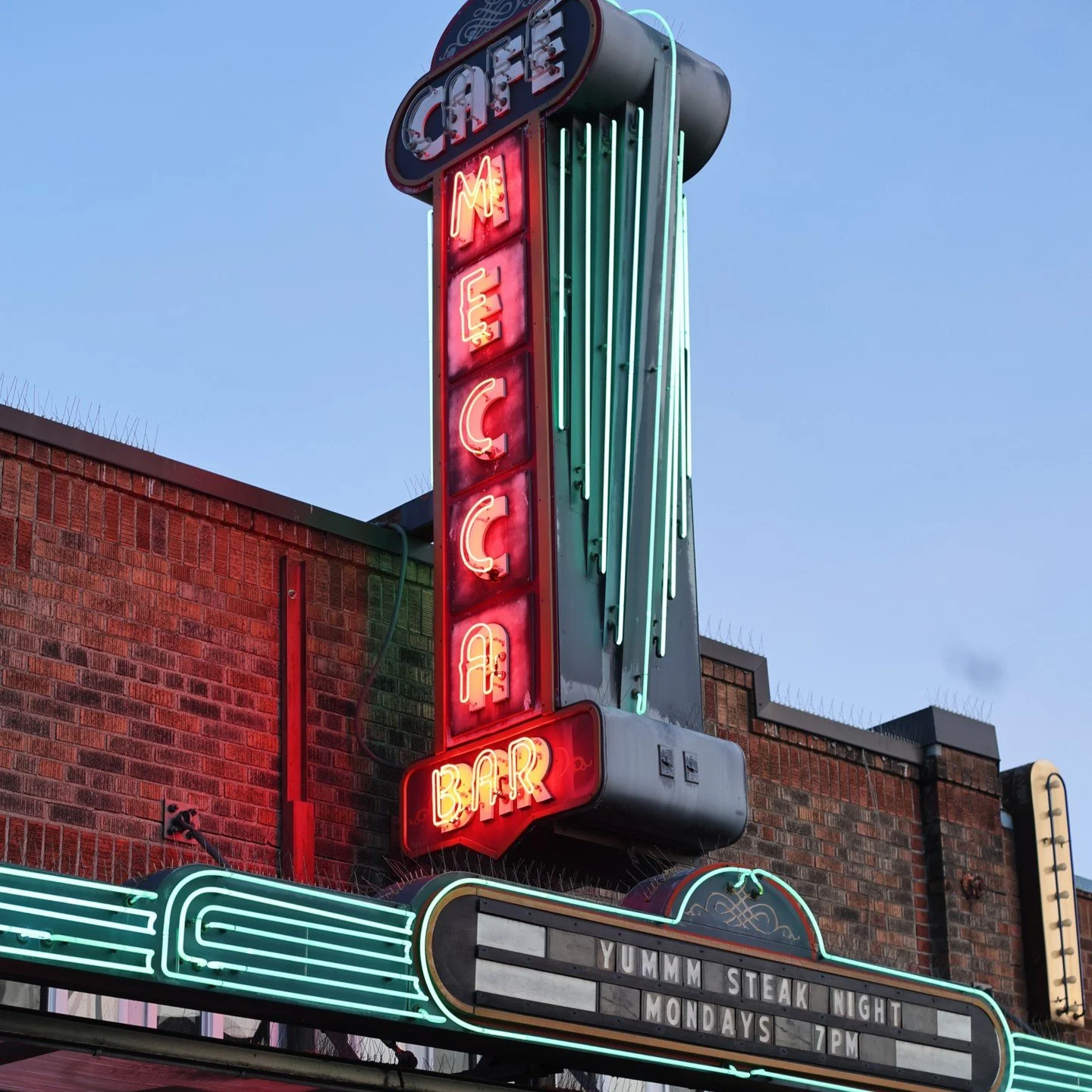 Times are tight, but we&rsquo;re keeping the tradition alive! Monday Night Steak Night at the Mecca is officially the best way to save your wallet without sacrificing your appetite.

Starting at 7pm, grab a $10 steak, a cold Hamm's &amp; a shot of we