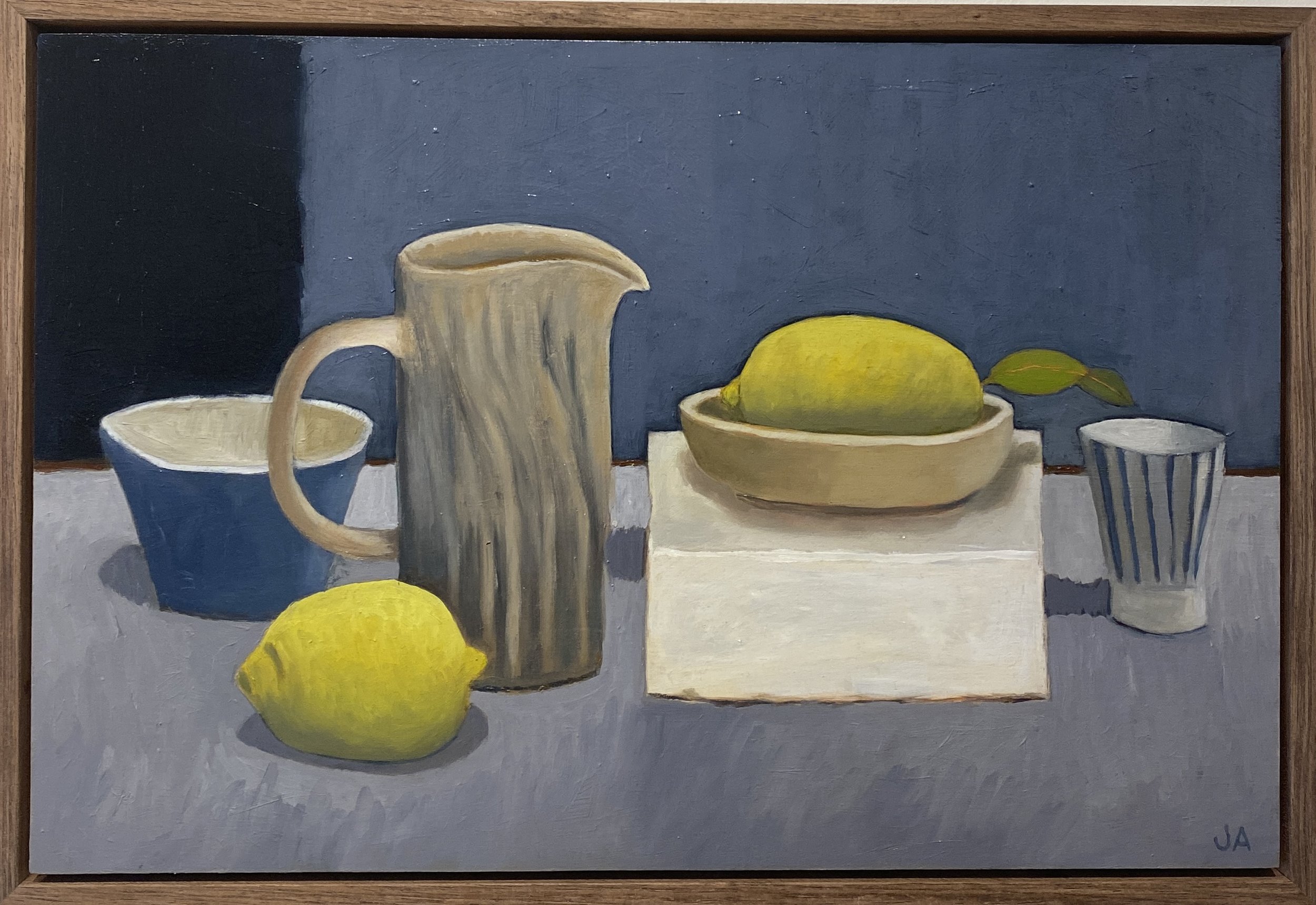 20. Composition with Lemons | $650 SOLD