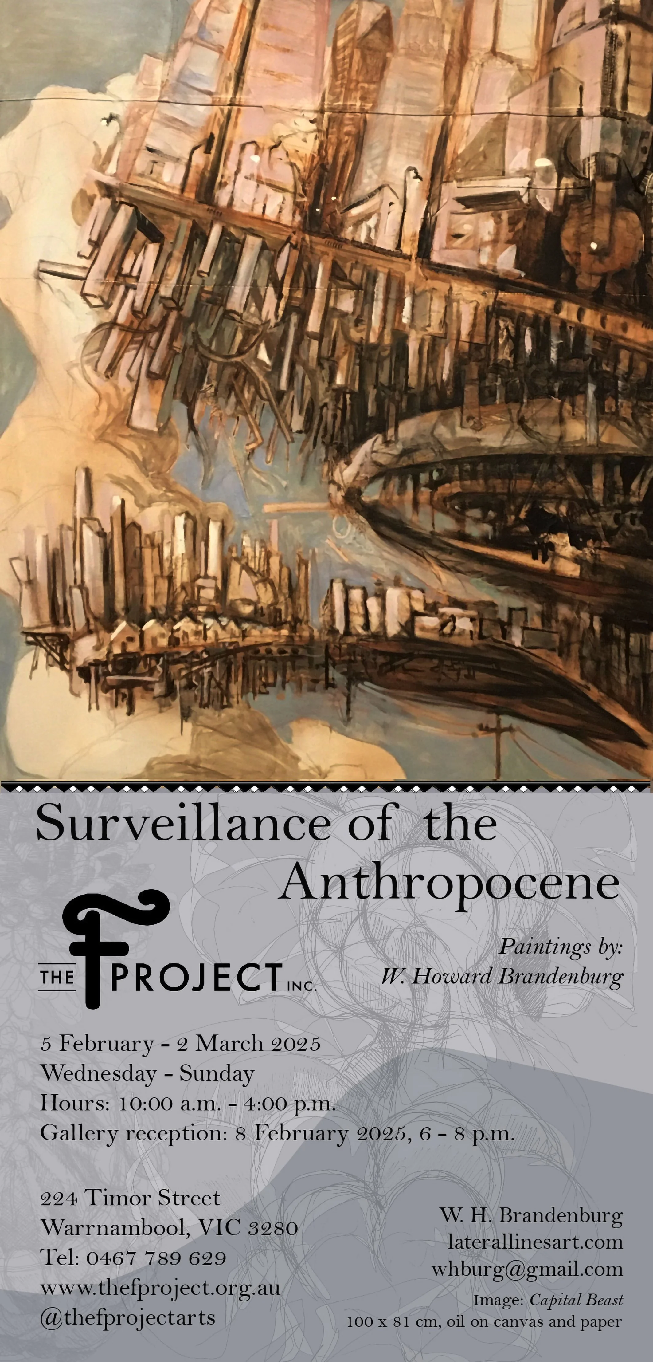 W Howard Surveillance of the Anthropocene: Paintings by W.Howard Brandenburg 5 ...