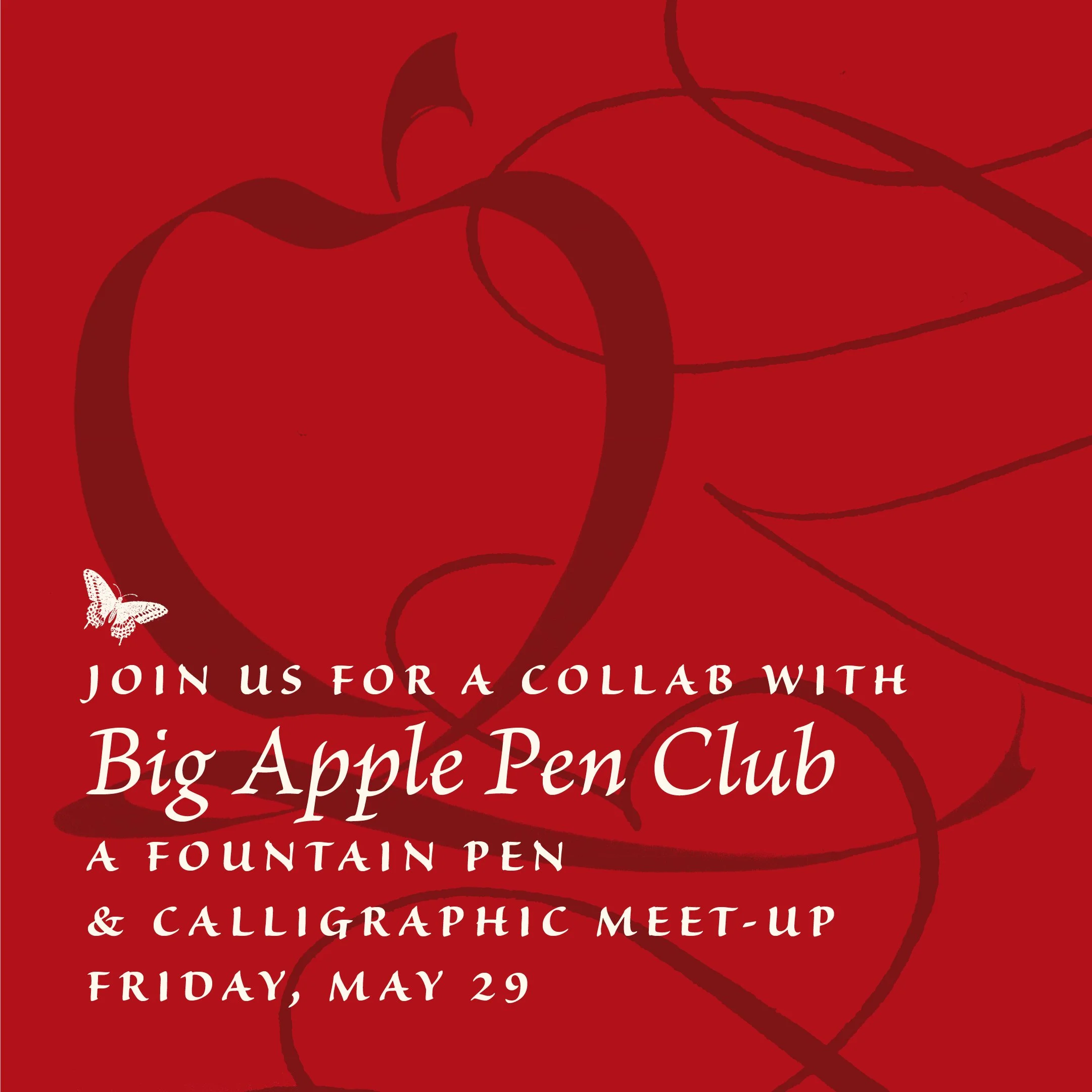 Join us for Nibs &amp; Ink: A Calligraphy + Fountain Pen Meetup on May 29, 2026