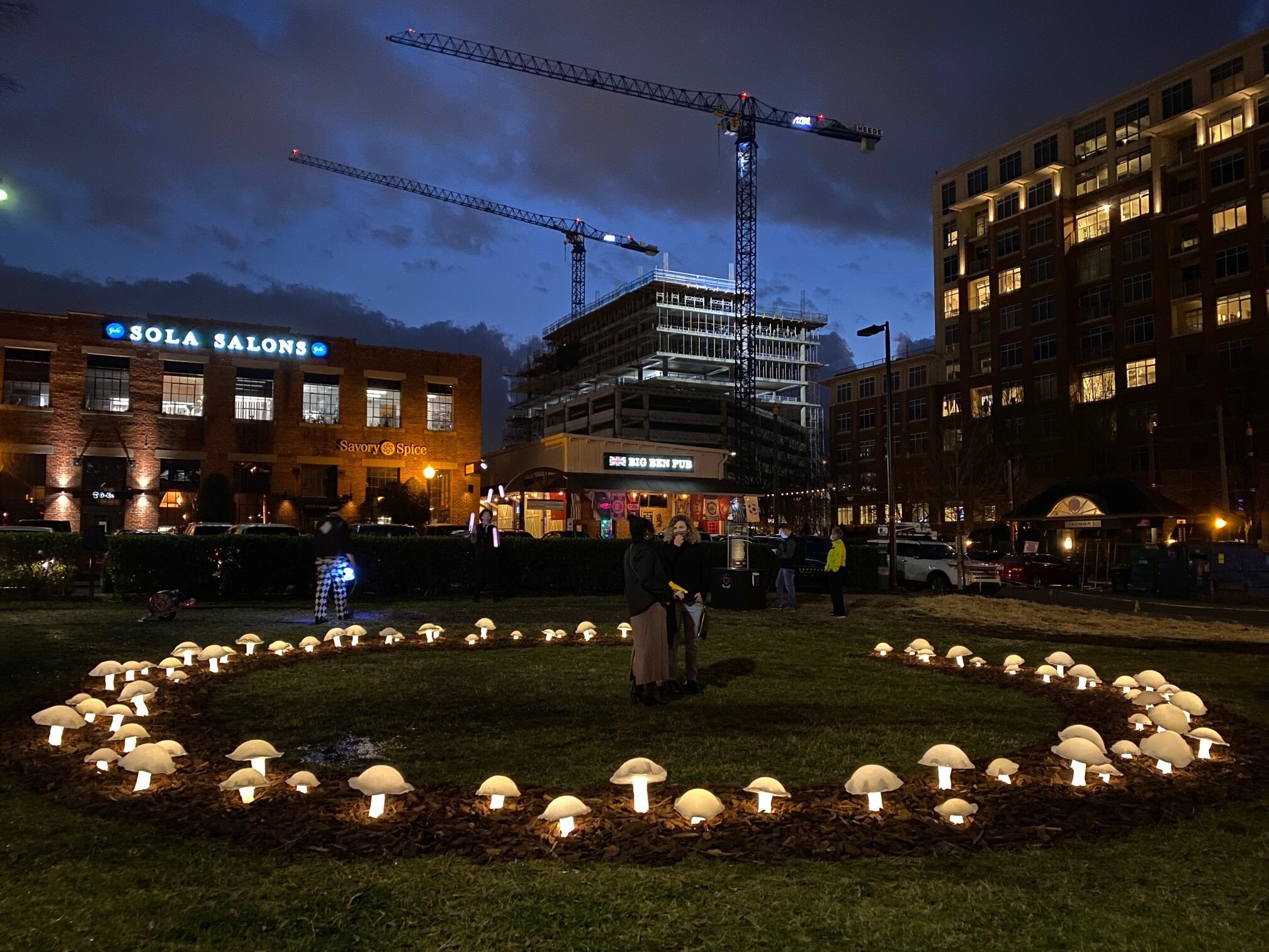 Fairy Ring, temporary site-specific installation