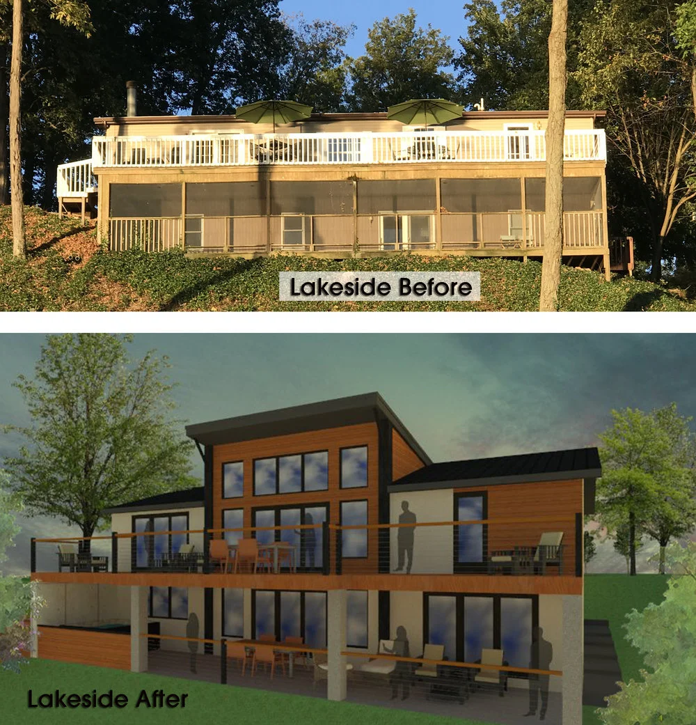 Contemporary Lake Home