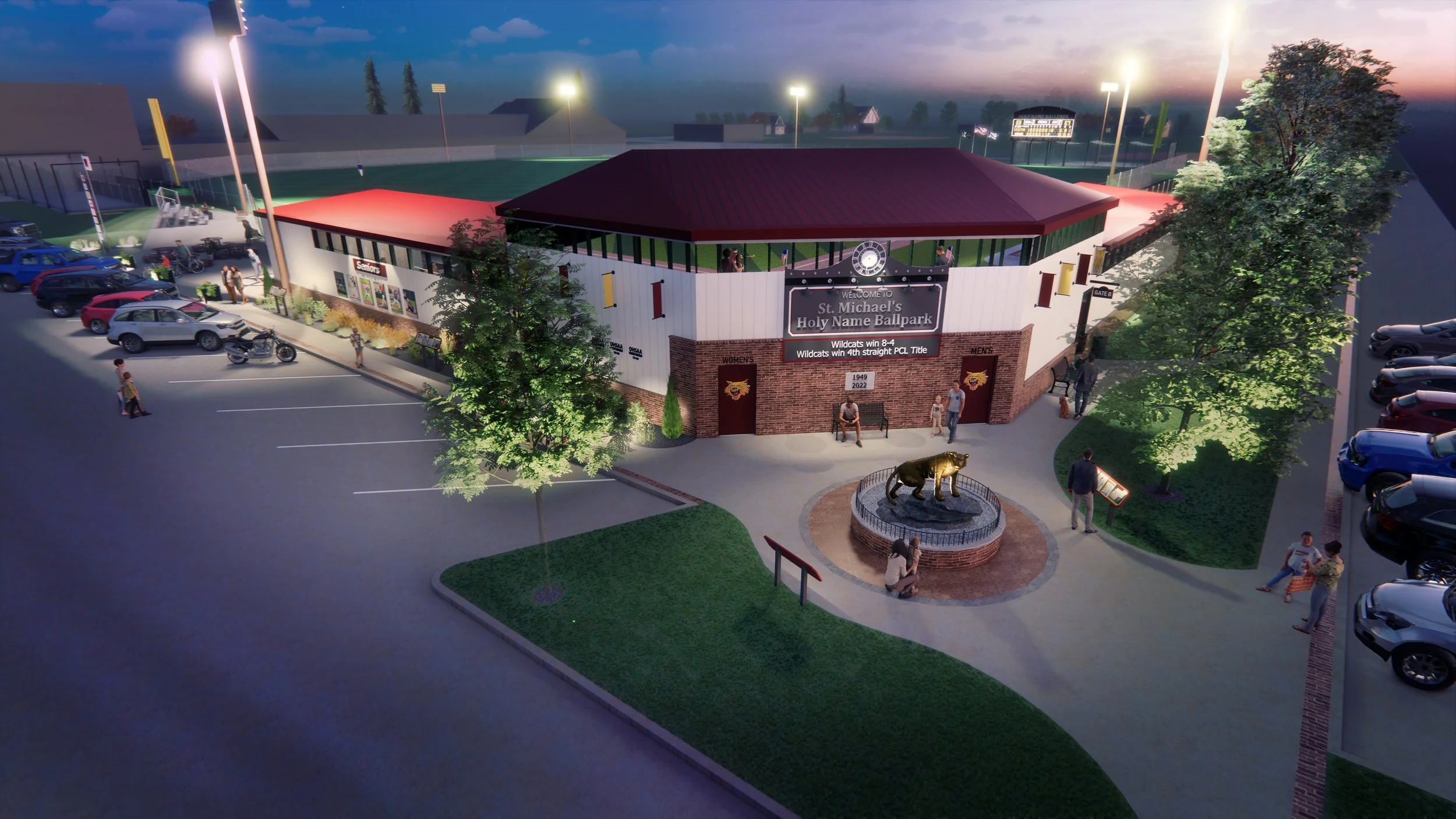 Kalida Holy Name Ballpark Renovation