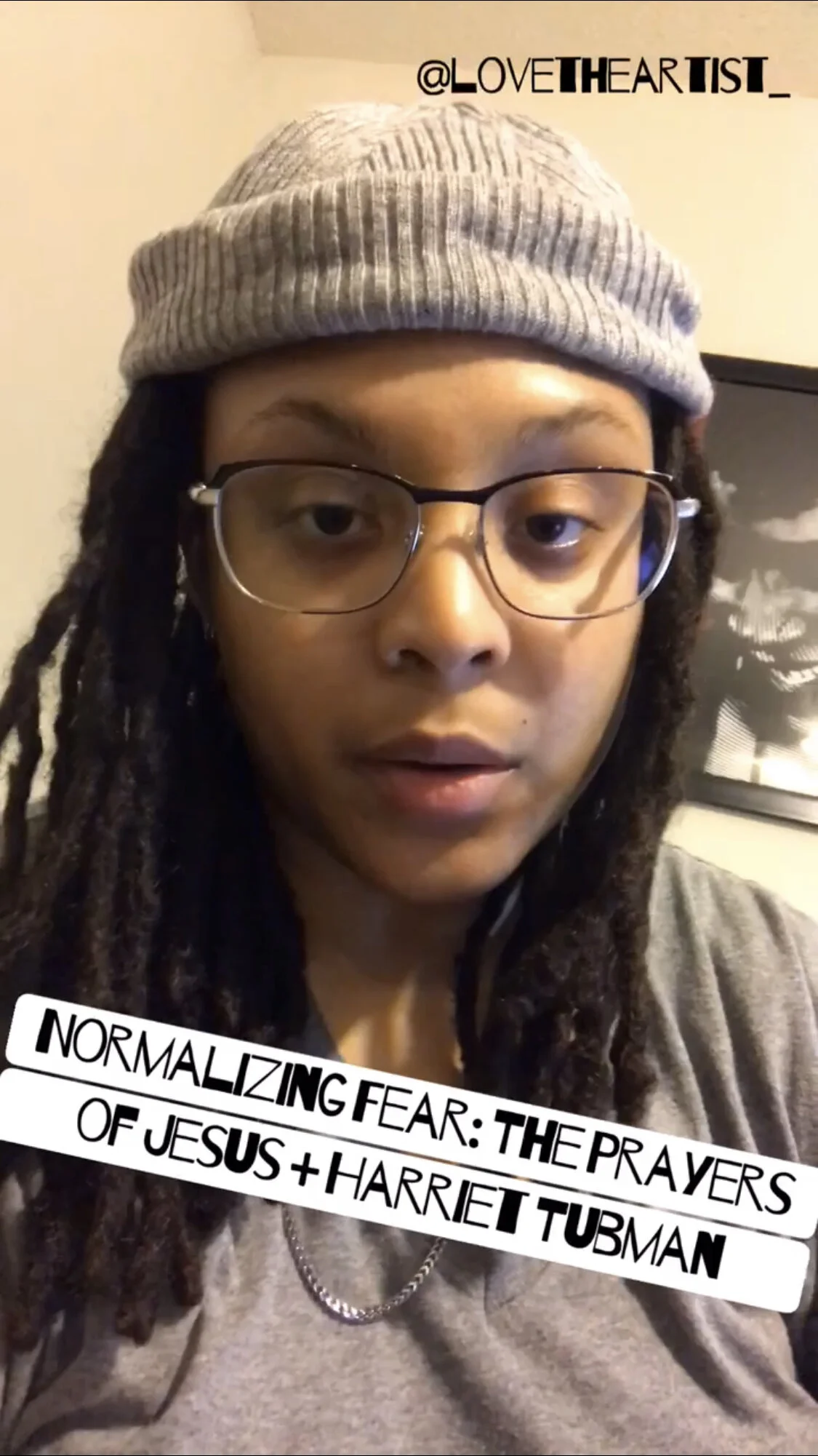 Not-Sermon: Normalizing Fear: The Prayers of Jesus and Harriet Tubman