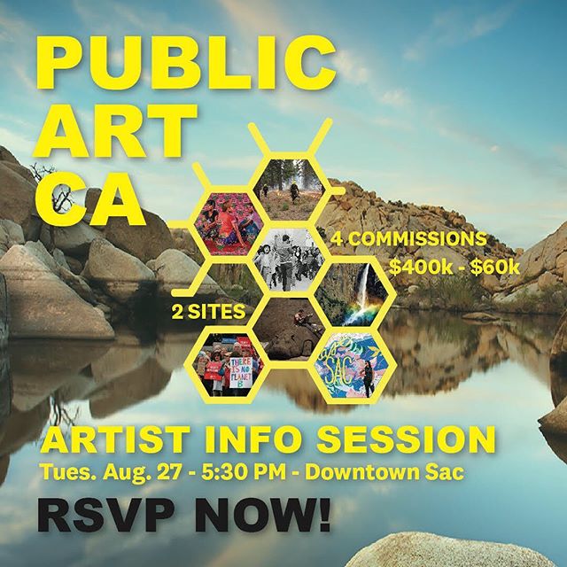 You can create the future of public art in California! APPLY NOW for the California Natural Resources Agency and California Health and Human Services Public Art Program.  Four commissions available &ndash; artists from all career levels and working i