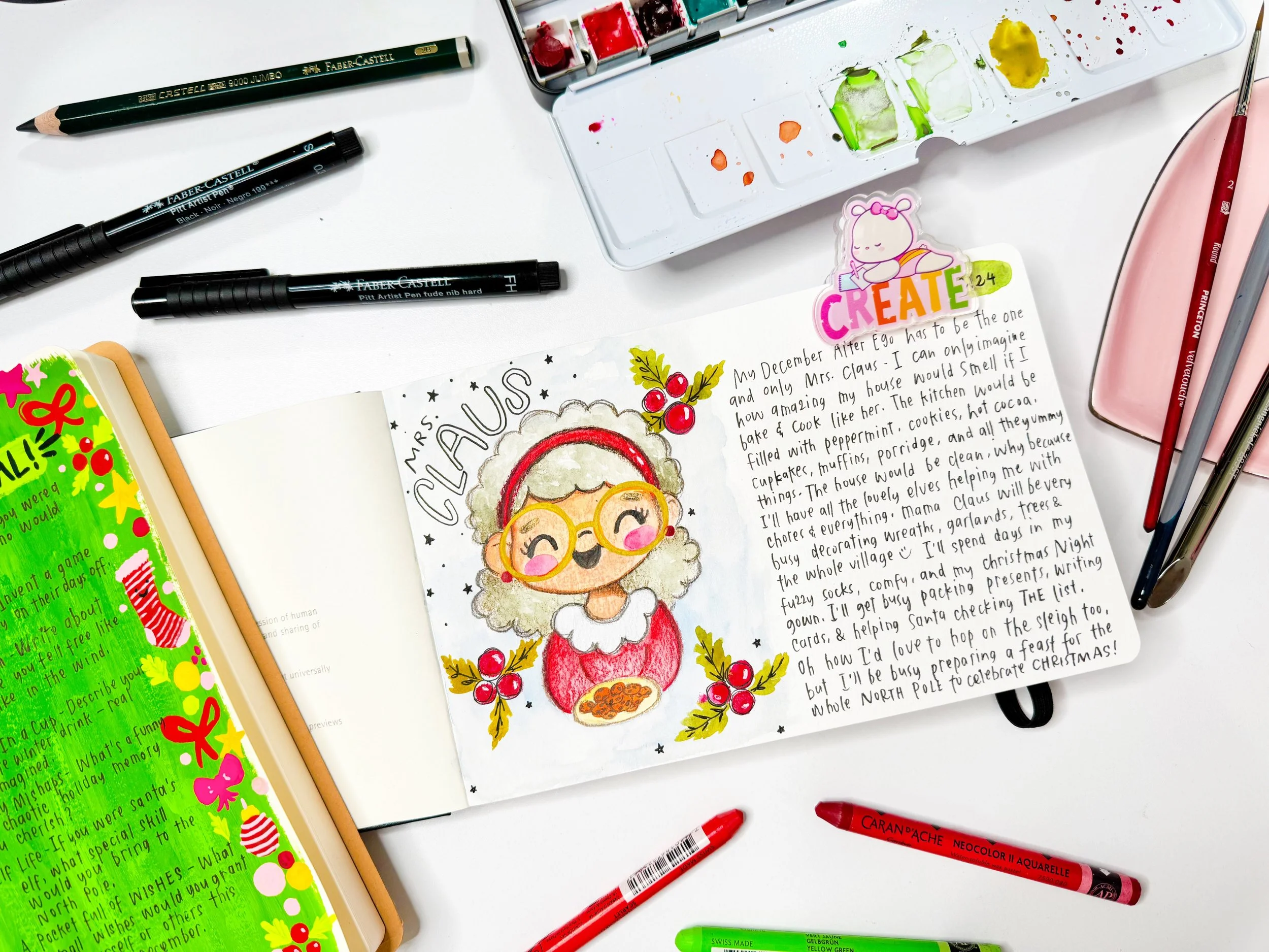 Be Merry Journaling | Day 1 | December Alter Ego