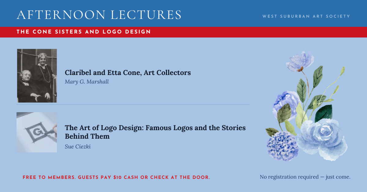 Afternoon Lectures: The Cone Sisters and Logo Design