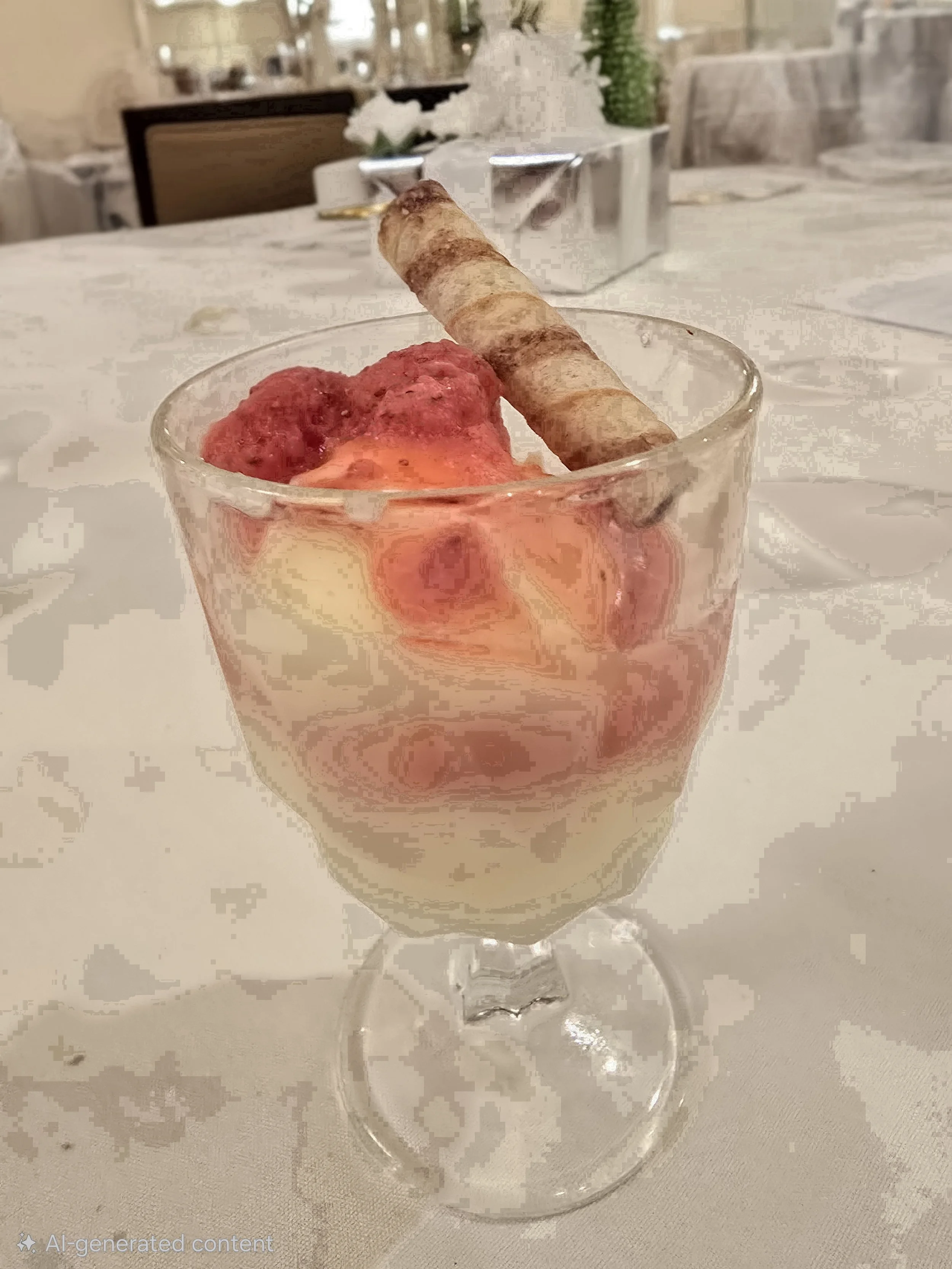 Tasty dessert provided by The Carlisle Banquets