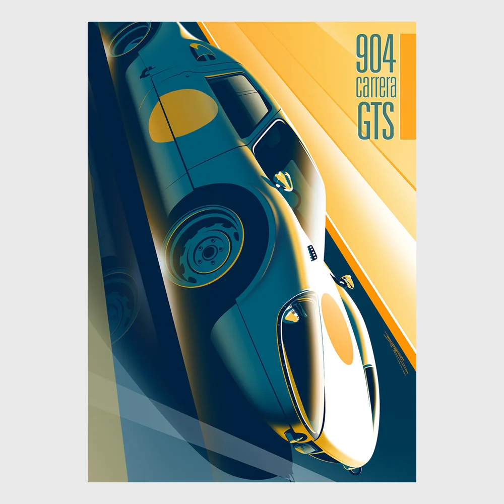 porsche carrera gts (portrait) - limited edition