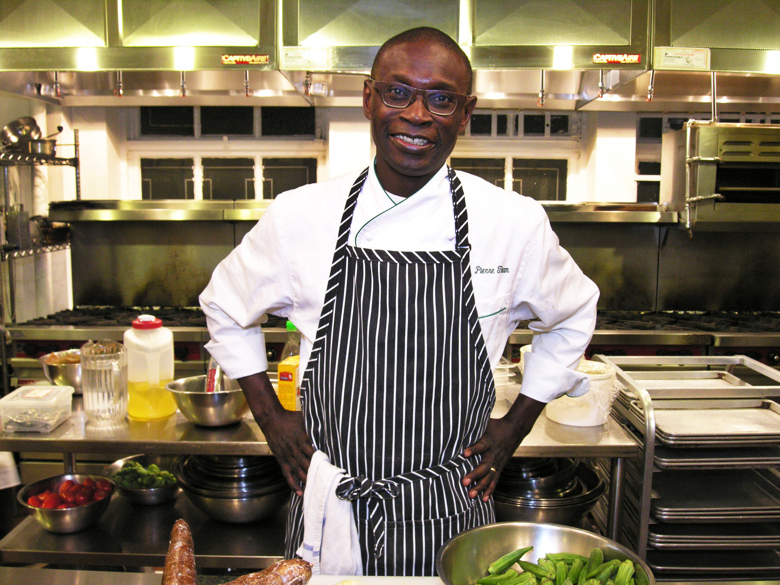 Pierre Thiam in his natural element. Photo: Nina Roberts