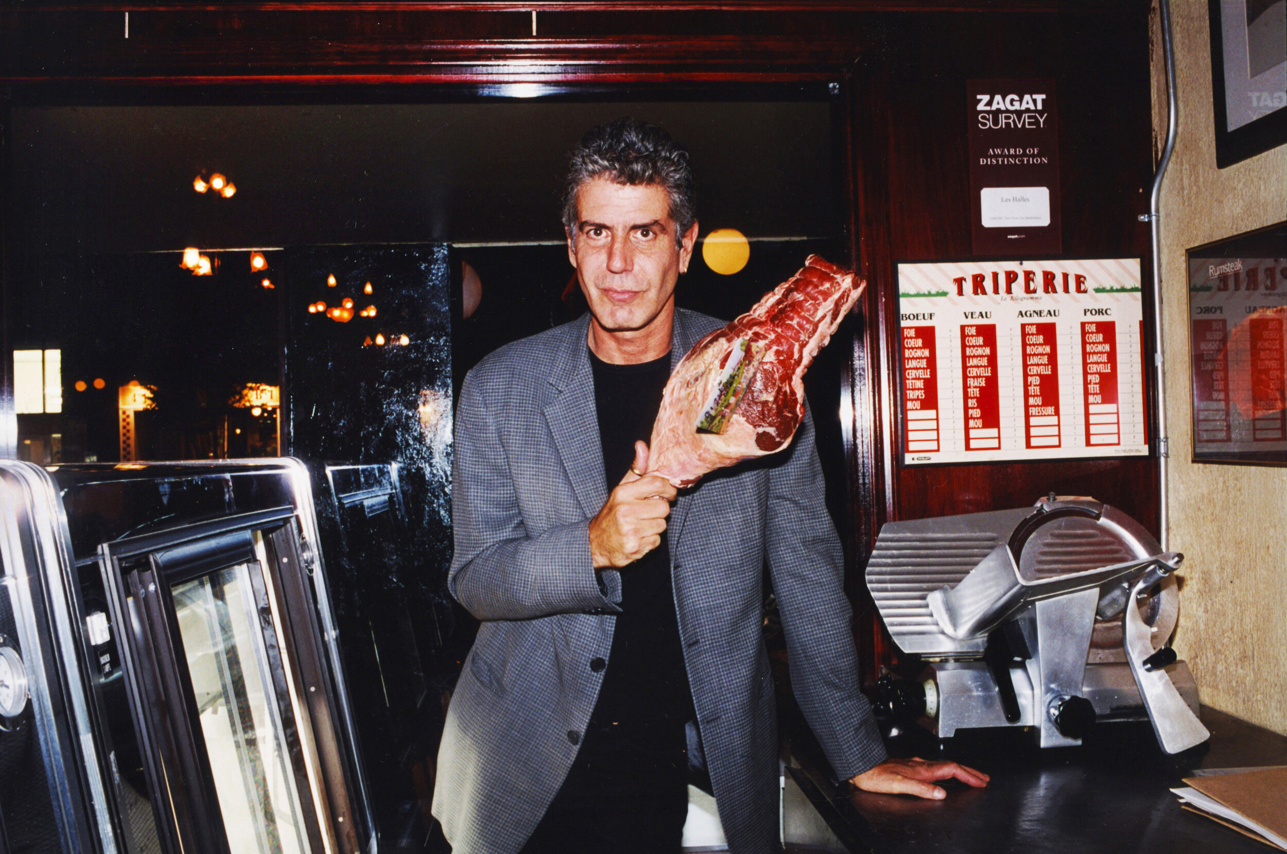  Anthony Bourdain at Les Halles.  