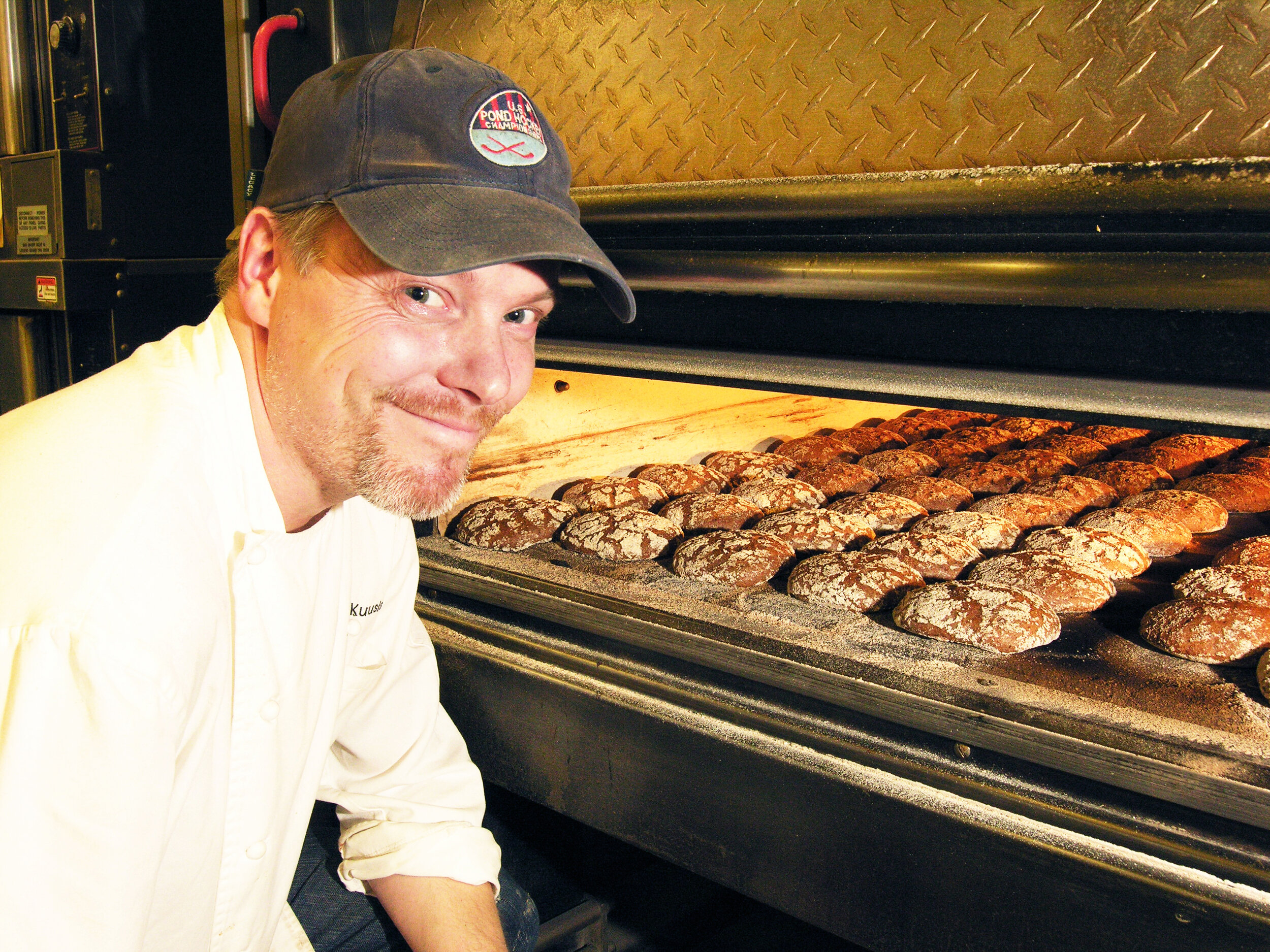  Simo Kuusisto is the founder of Nordic Breads that makes Finnish sourdough rye, known as ruis.  