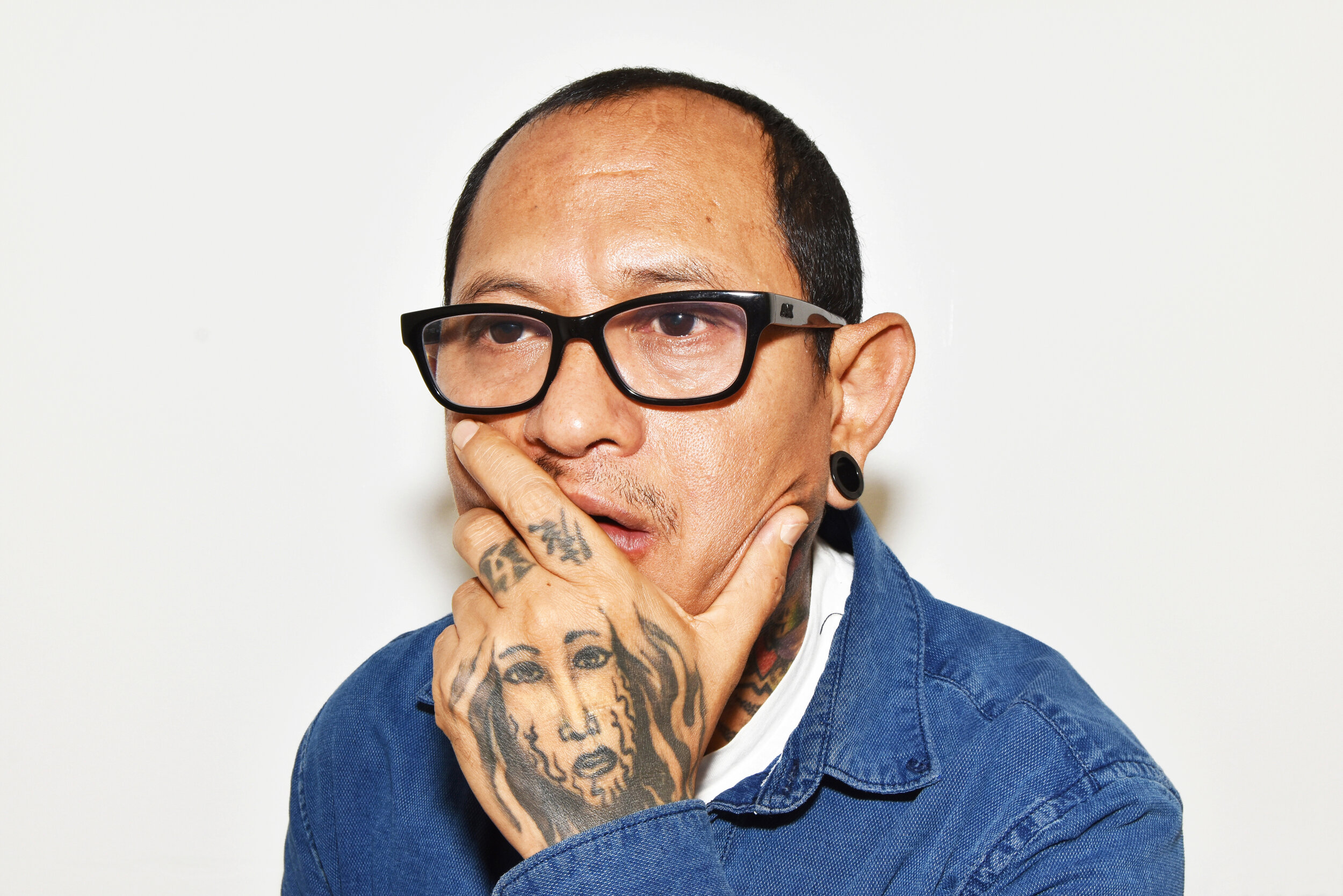  Mohan Gurung, founder of Mohan’s Tattoo Inn.  