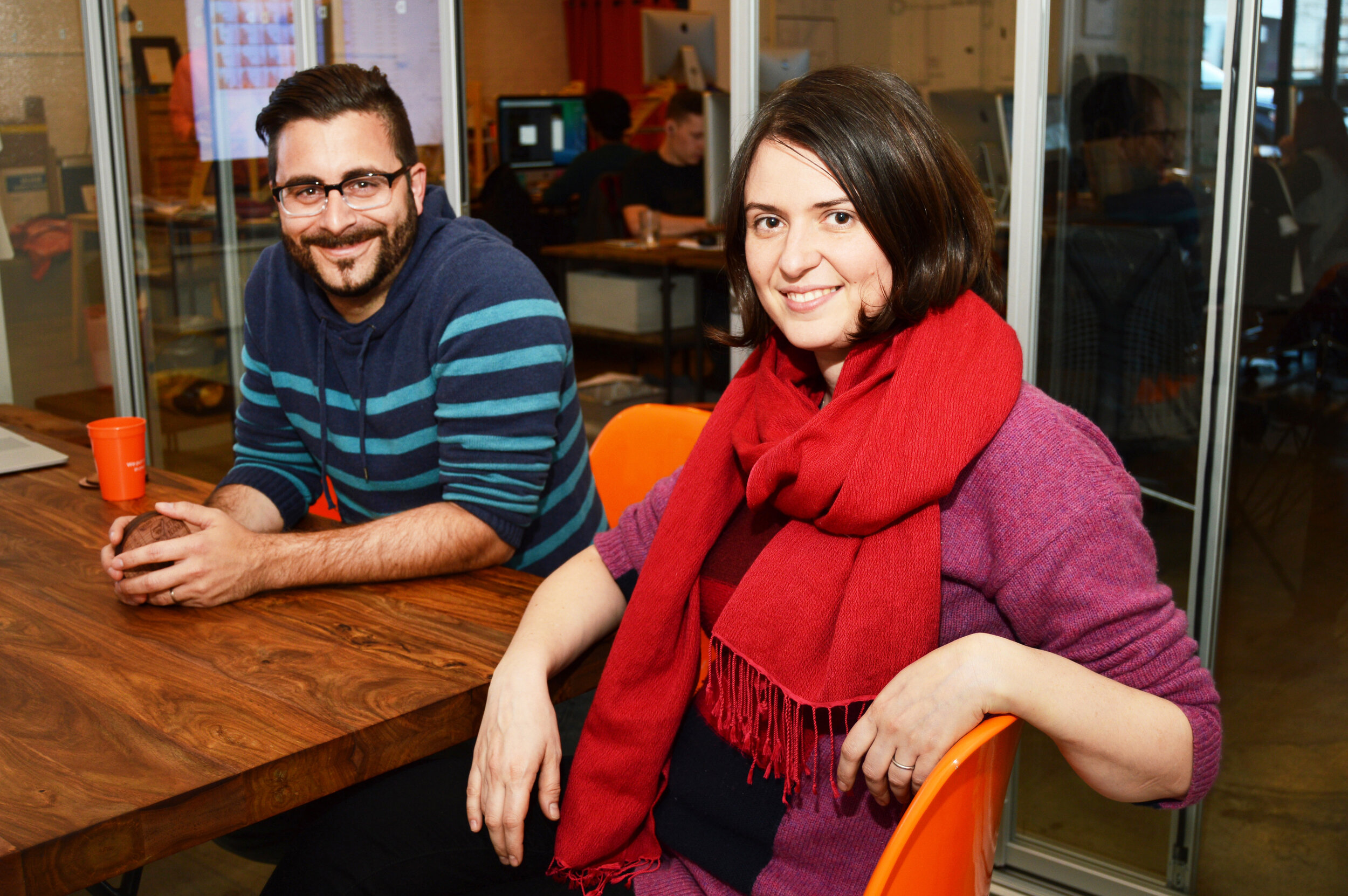  Deroy Peraza and Julia Zeltser are the co-founders of Hyperakt, a social impact design agency. 