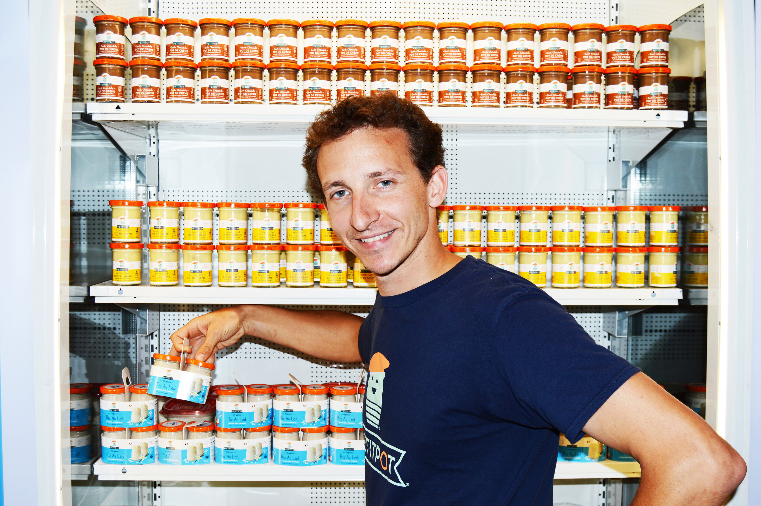  Maxime Pouvreau, the founder of Petit Pot.  