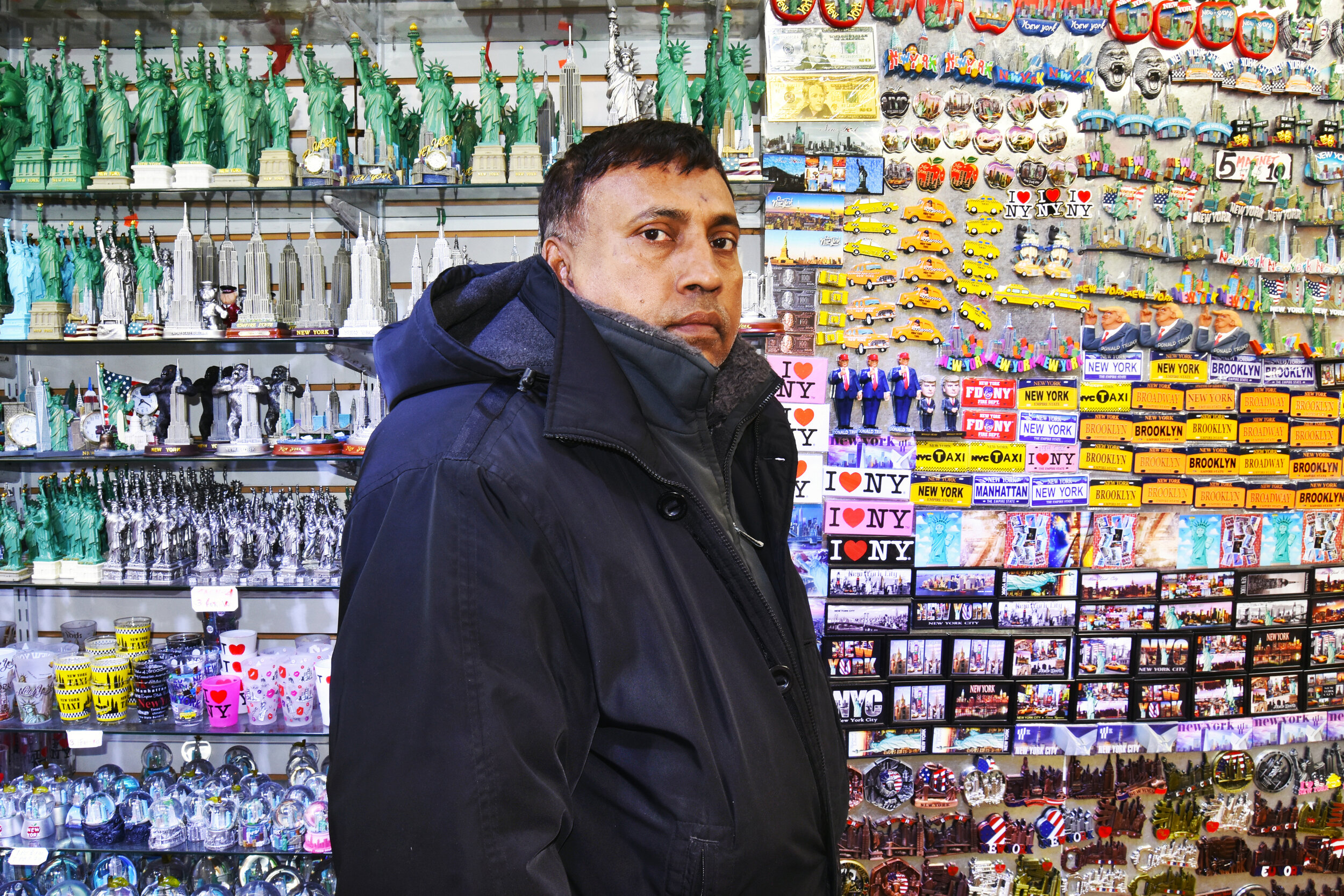  Chinatown souvenir shop owner Mohammad K-Alam.  