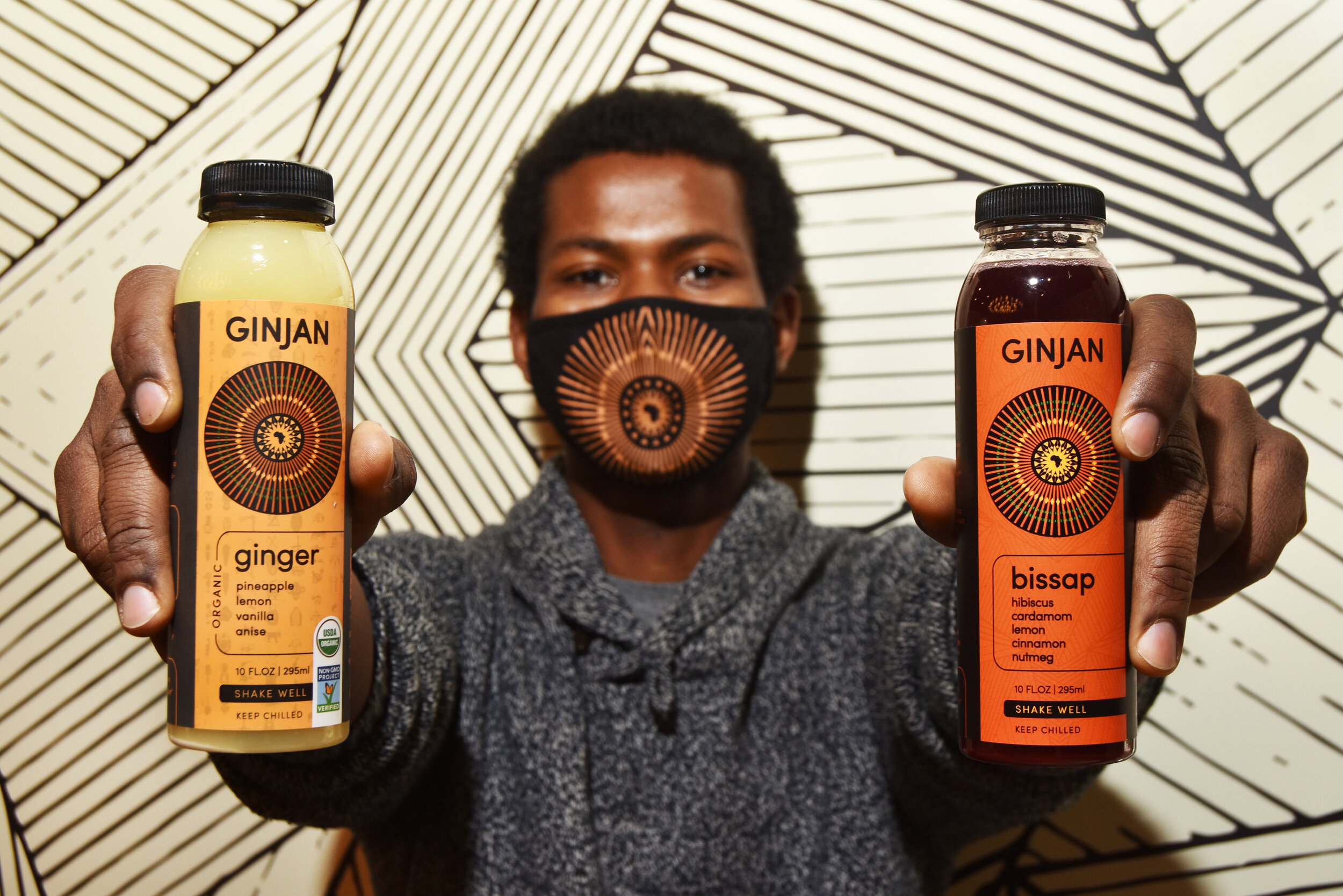  Rahim Diallo, co-founder of Ginjan.  