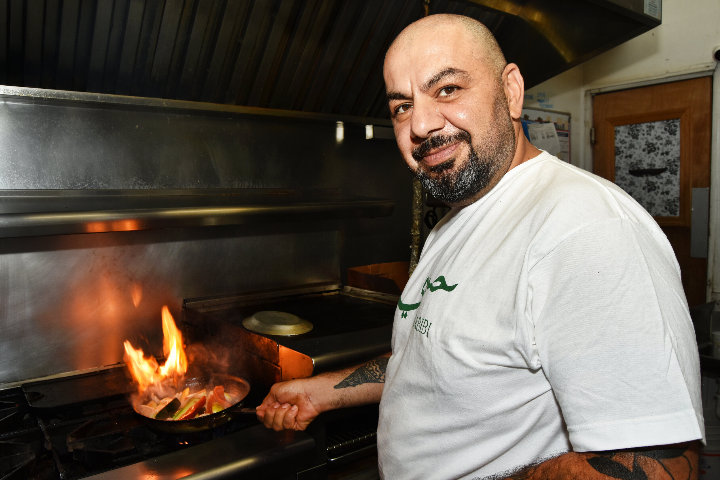  Kamel Jamal is the owner of Ziatun, a Palestinian restaurant in Beacon, New York.  