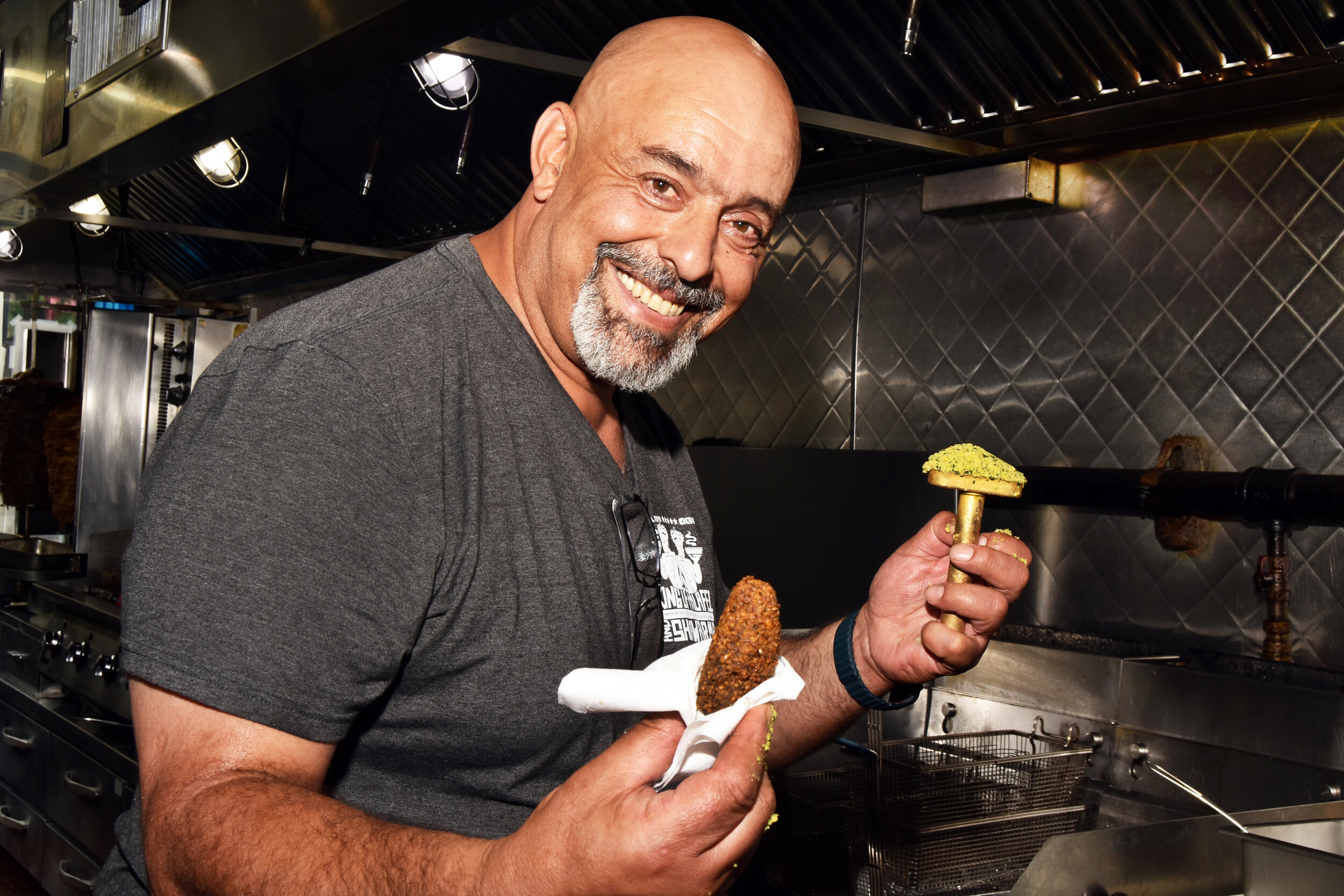  Freddy Zeideia is the owner of King of Falafel and Shawarma in Queens.  