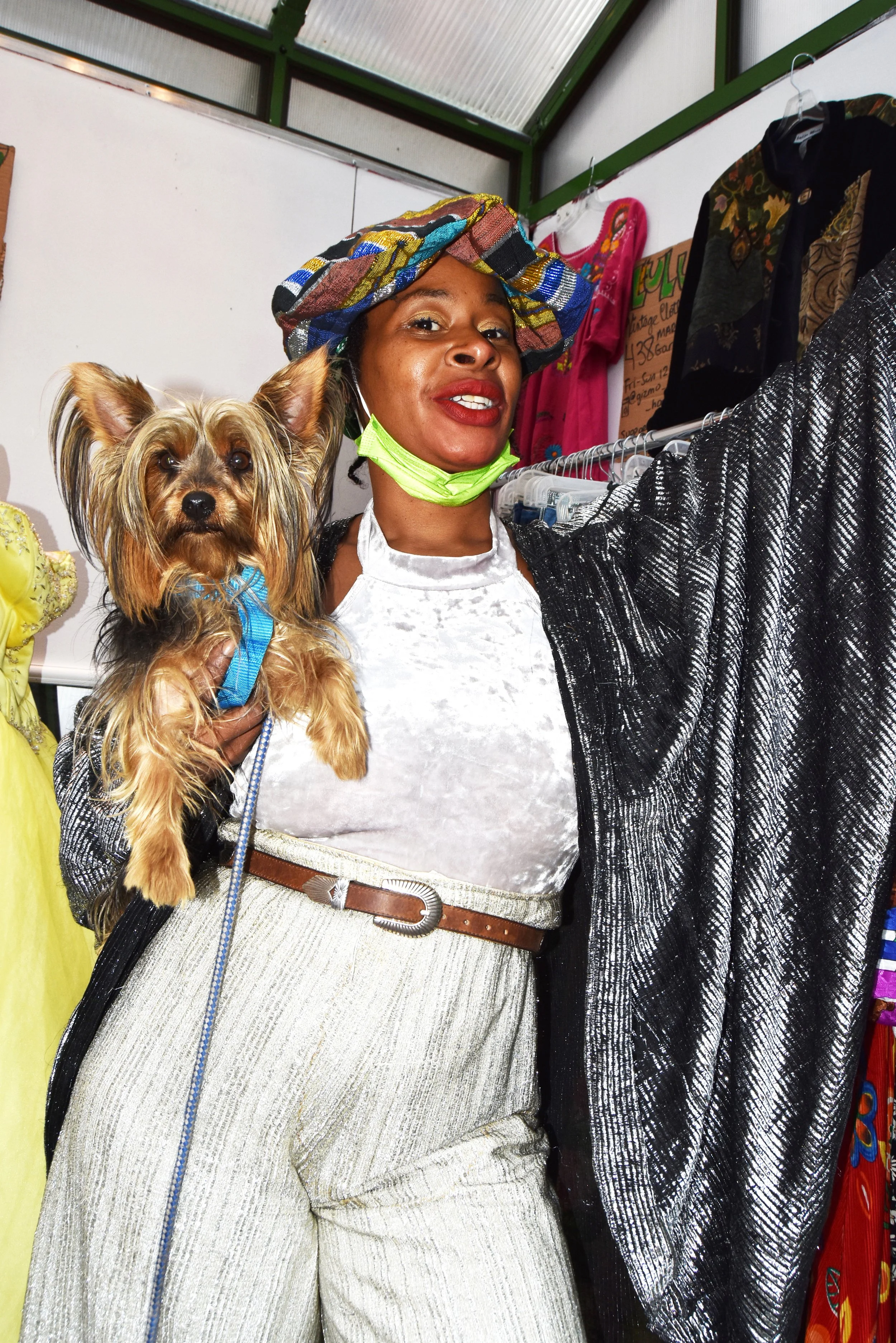  Gizmo and Poopy Butt at Bryant Park.  