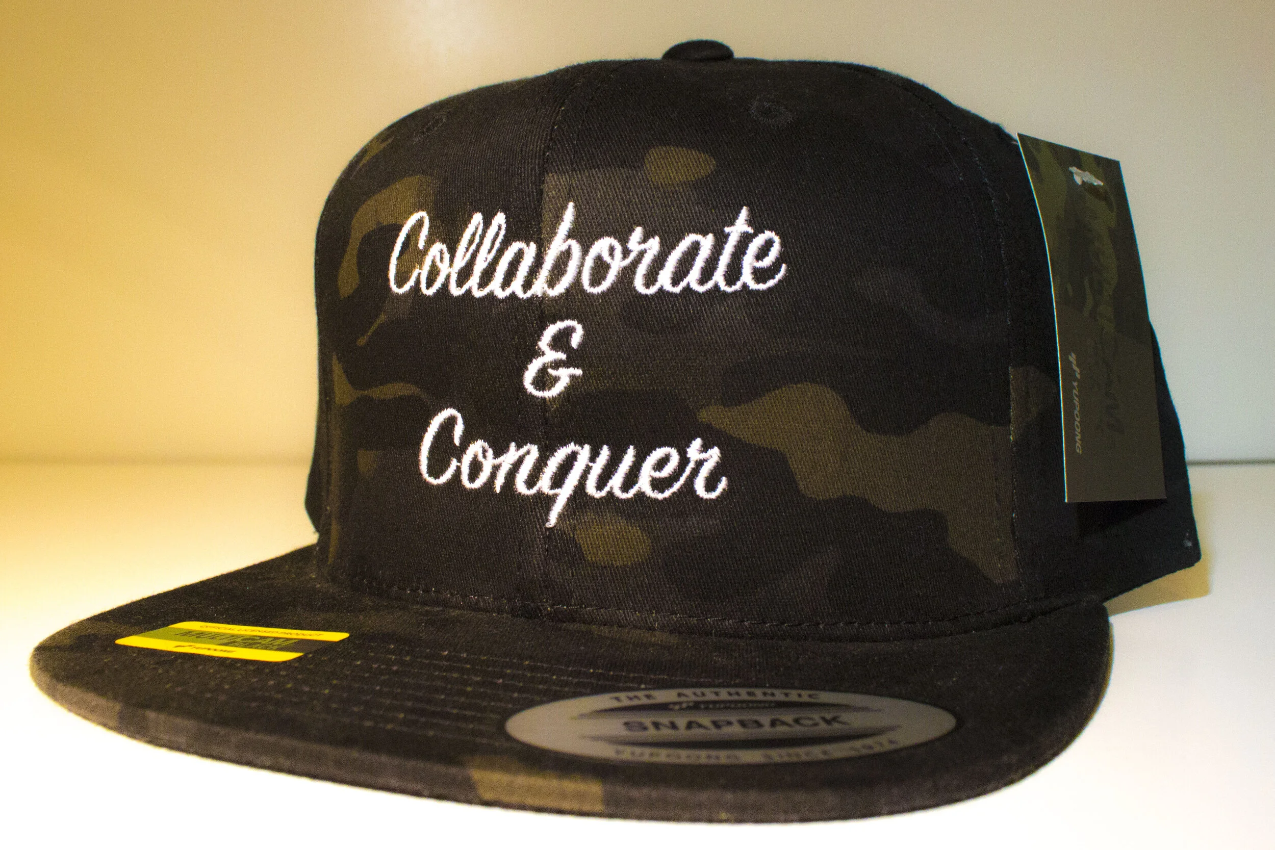 (FREE SHIPPING DECEMBER ONLY!) COLLABORATE & CONQUER MCKAY UNISEX CLASSIC SNAPBACK HAT
