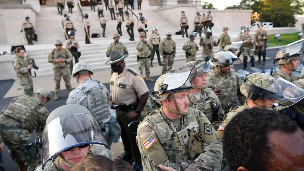 NATIONAL GUARD DEPLOYMENT IS A DELICATE MISSION