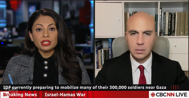 CBC News (Canada): IDF Soldiers See Their Homes From The Front Lines Of Combat