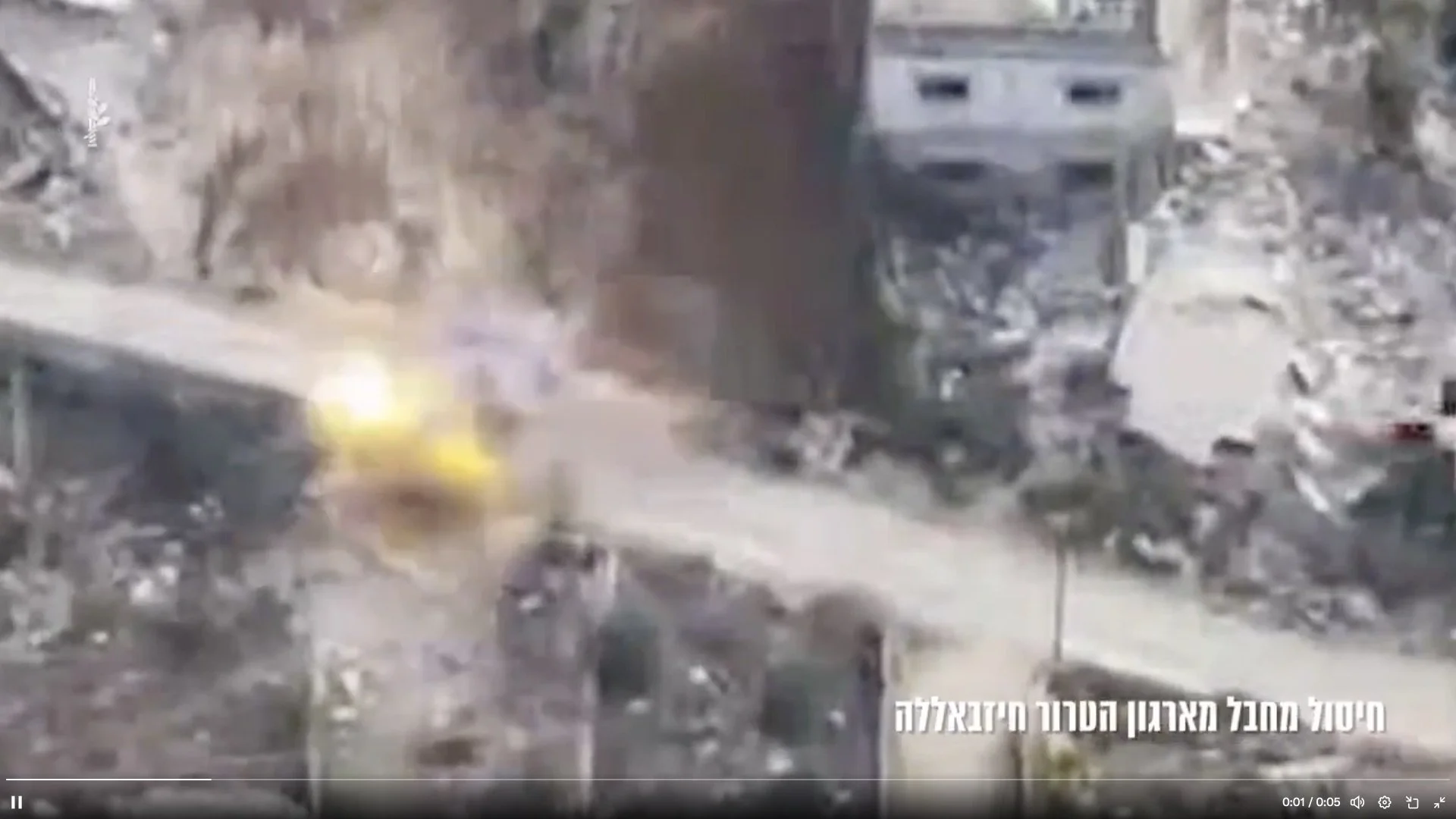 BRIEFING: IDF INTENSIFIES HEZBOLLAH STRIKES AMID US–UN GAZA DISARMAMENT PLAN