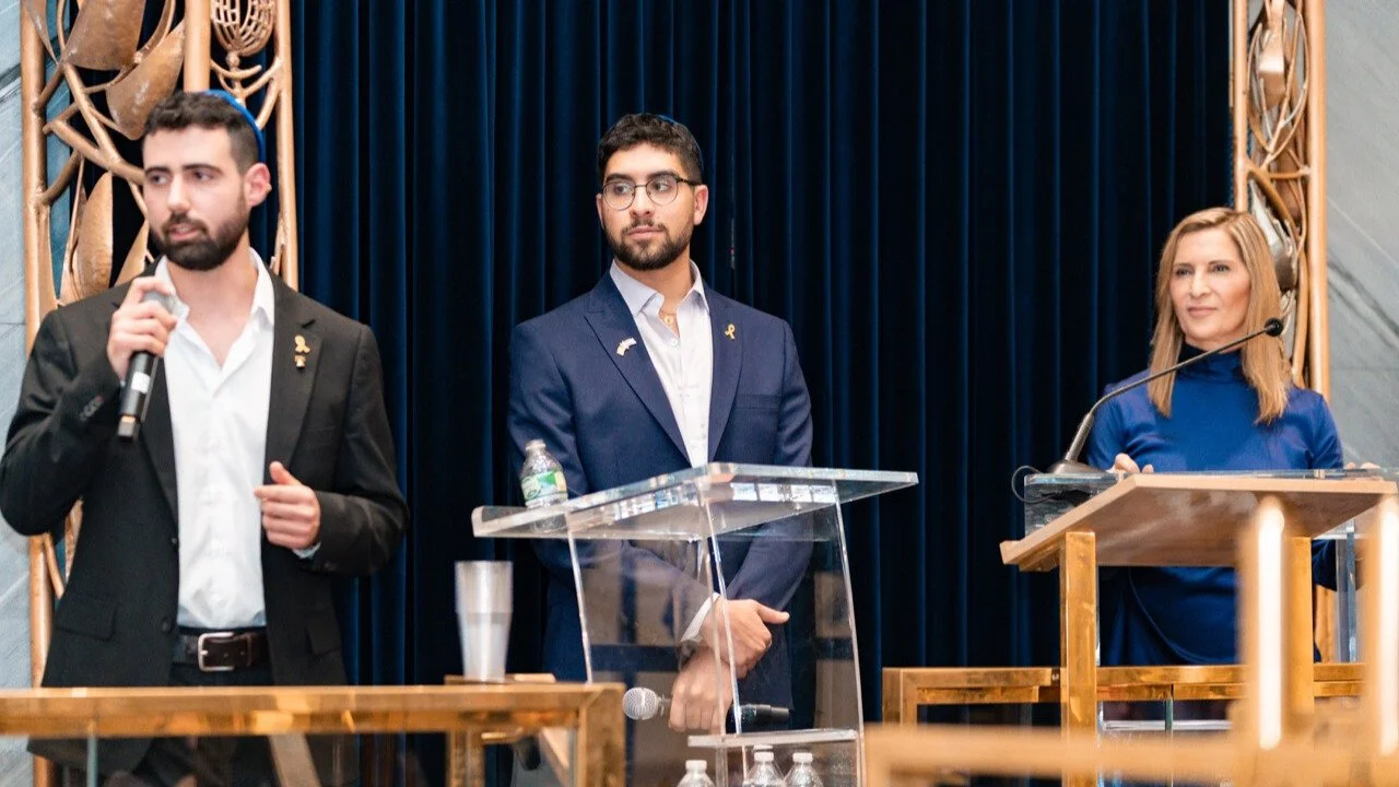 HEBREW PODCAST:   יד ביד ובלב פתוח עם רוזיתה פניני | אביתר דוד וגיא גלבוע דלאל - הראיון המיוחד במנהטן אחרי השבי