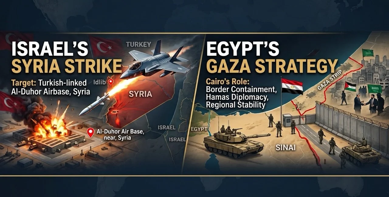 BRIEFING: ISRAEL’S SYRIA STRIKE &amp; EGYPT’S GAZA STRATEGY