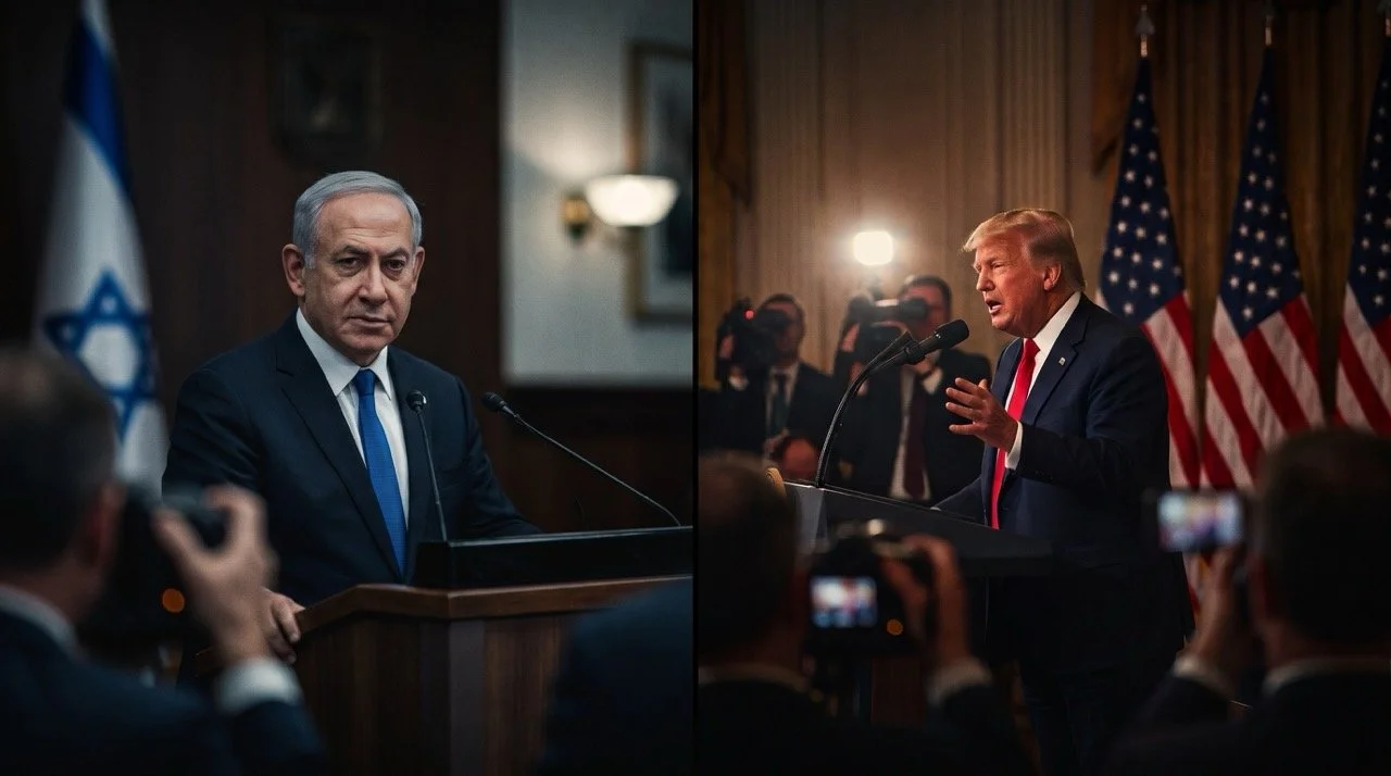 BRIEFING: ISRAELI JETS APPROACH IRAN & TRUMP ENDORSES NETANYAHU
