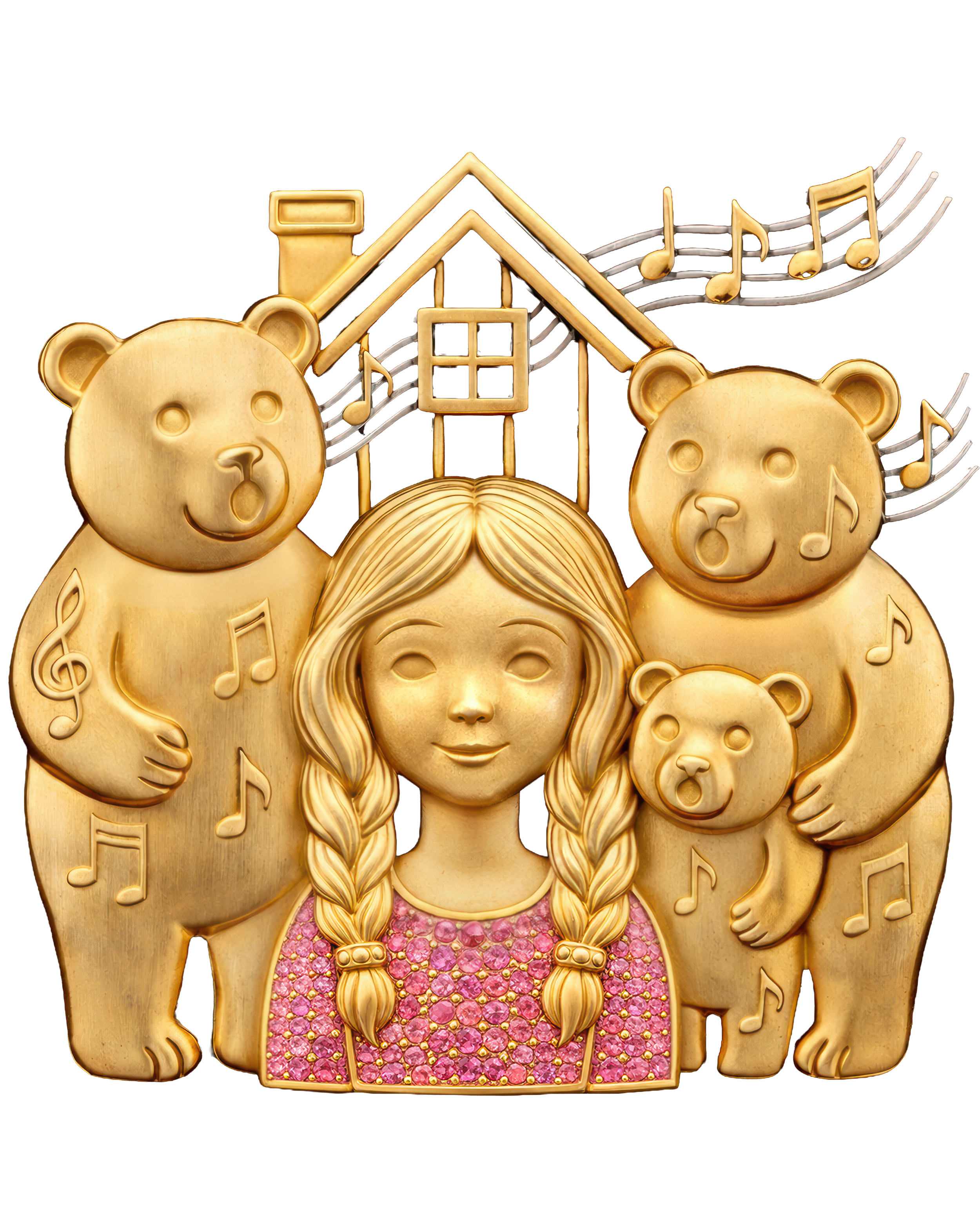 Goldie B. Locks and the Three Singing Bears 
