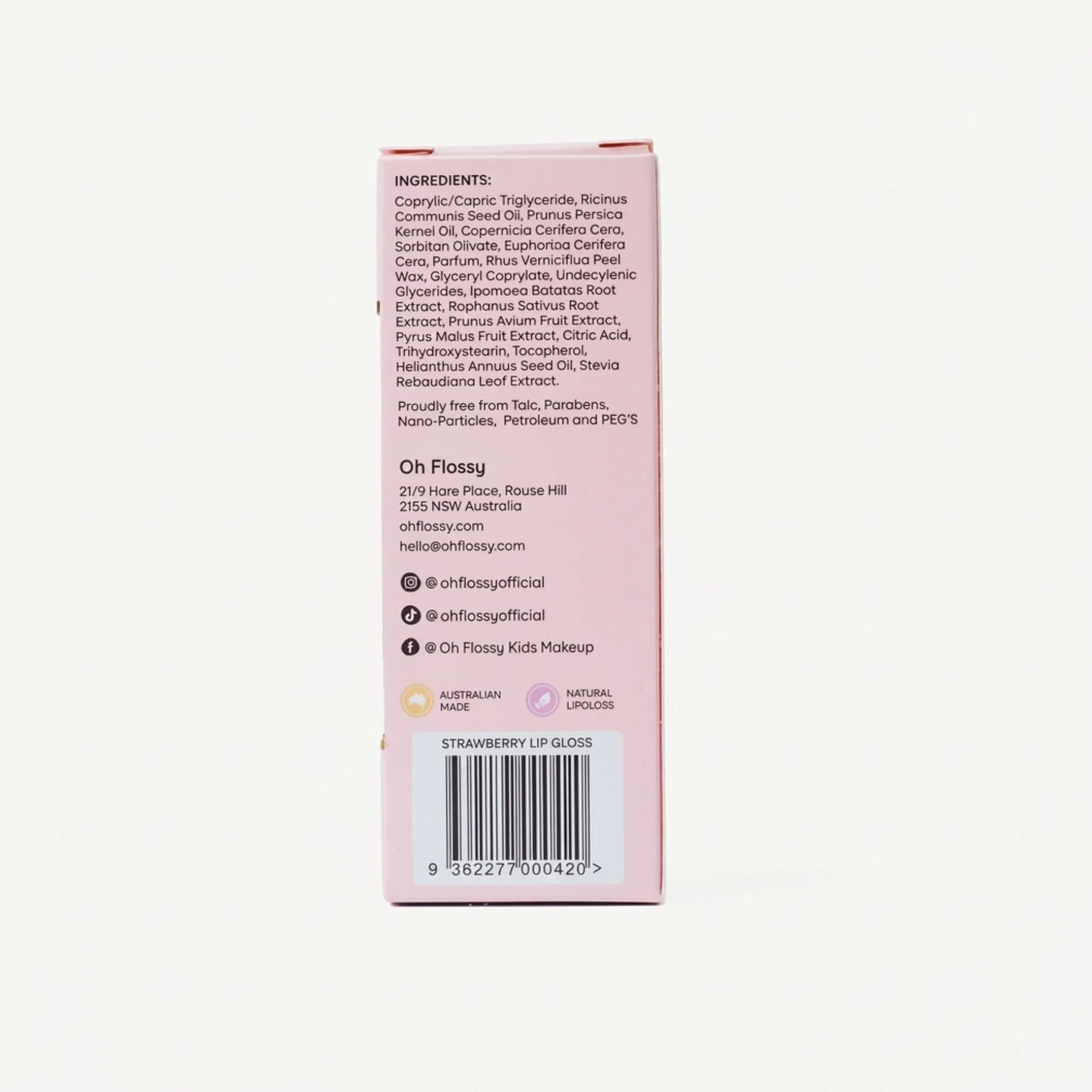 Oh Flossy Natural Lip Gloss