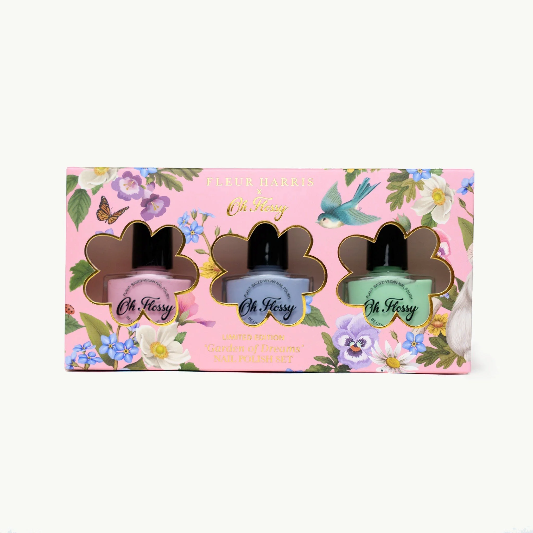 Oh Flossy X Fleur Harris - Garden of Dreams Collection Nail Polish Set