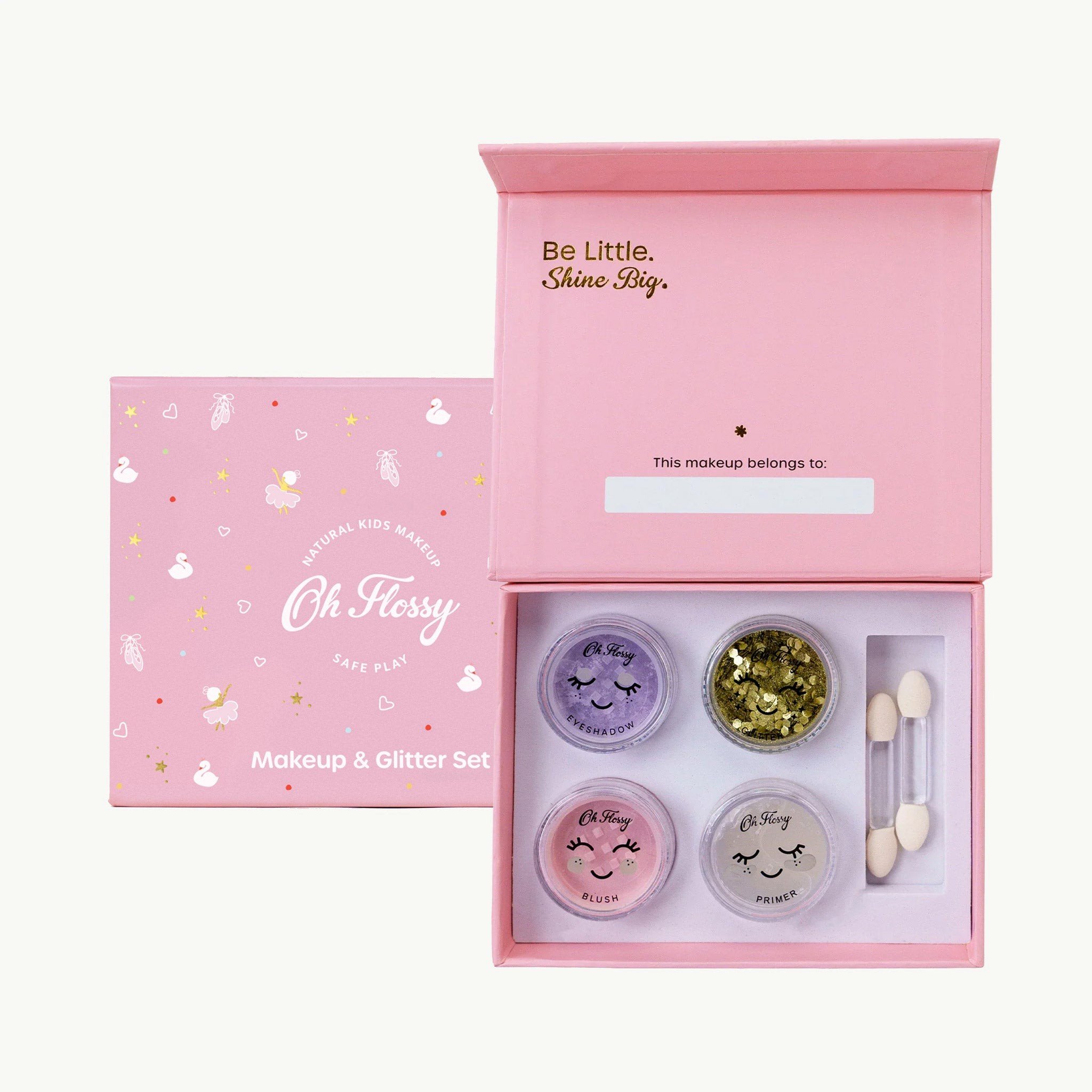 Oh Flossy Ballet Sparkle Makeup & Glitter Set