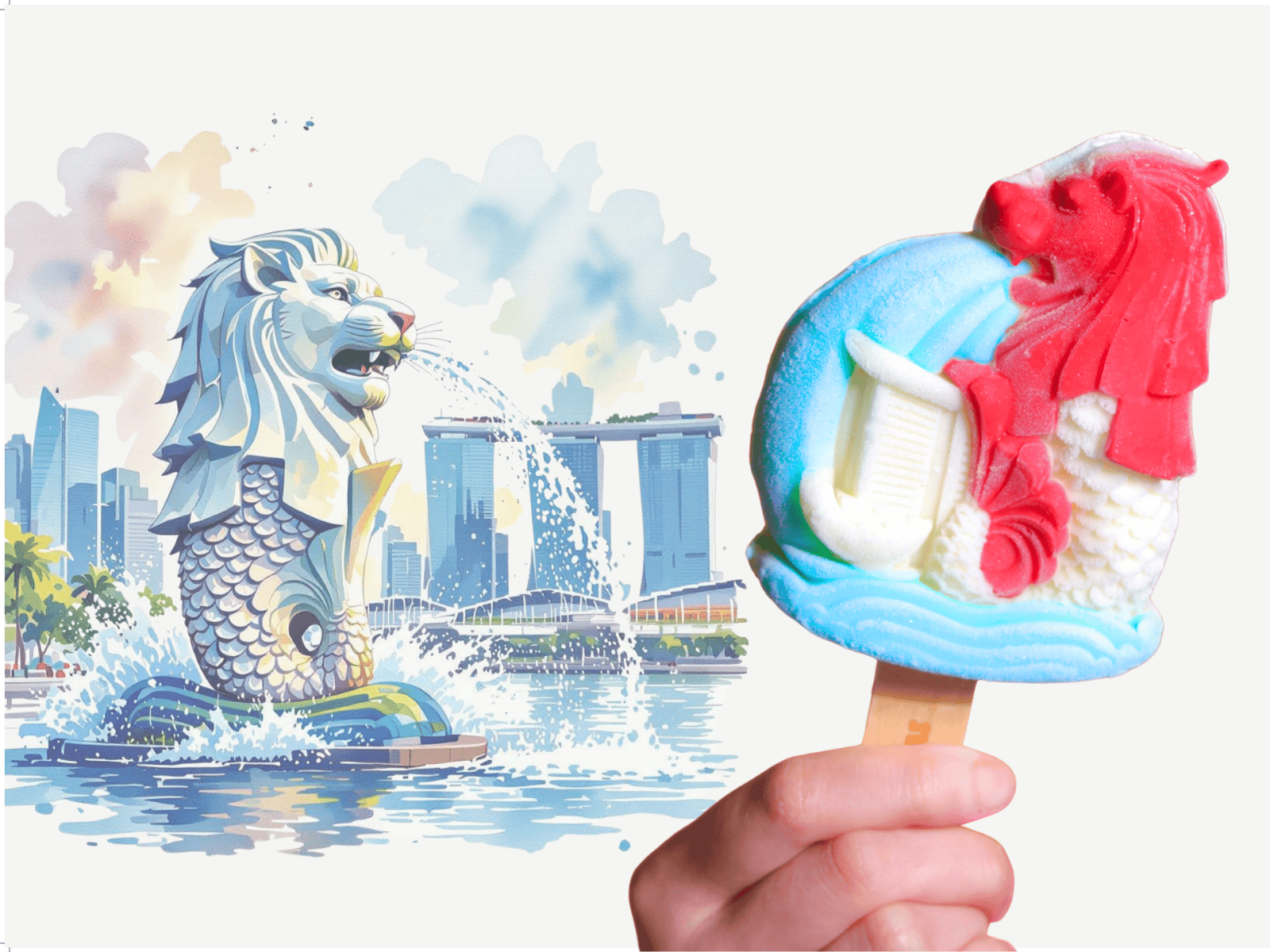 SG60 Singapore Merlion Popsicle (Copy)