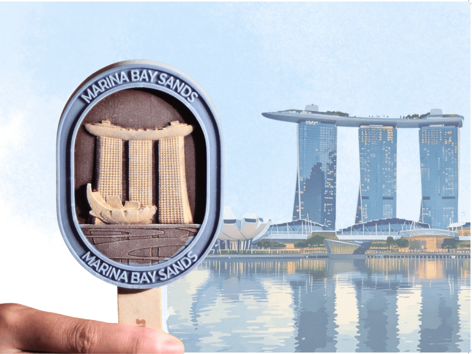 SG60 Marina Bay Sands Ice Cream Popsicle (Copy)