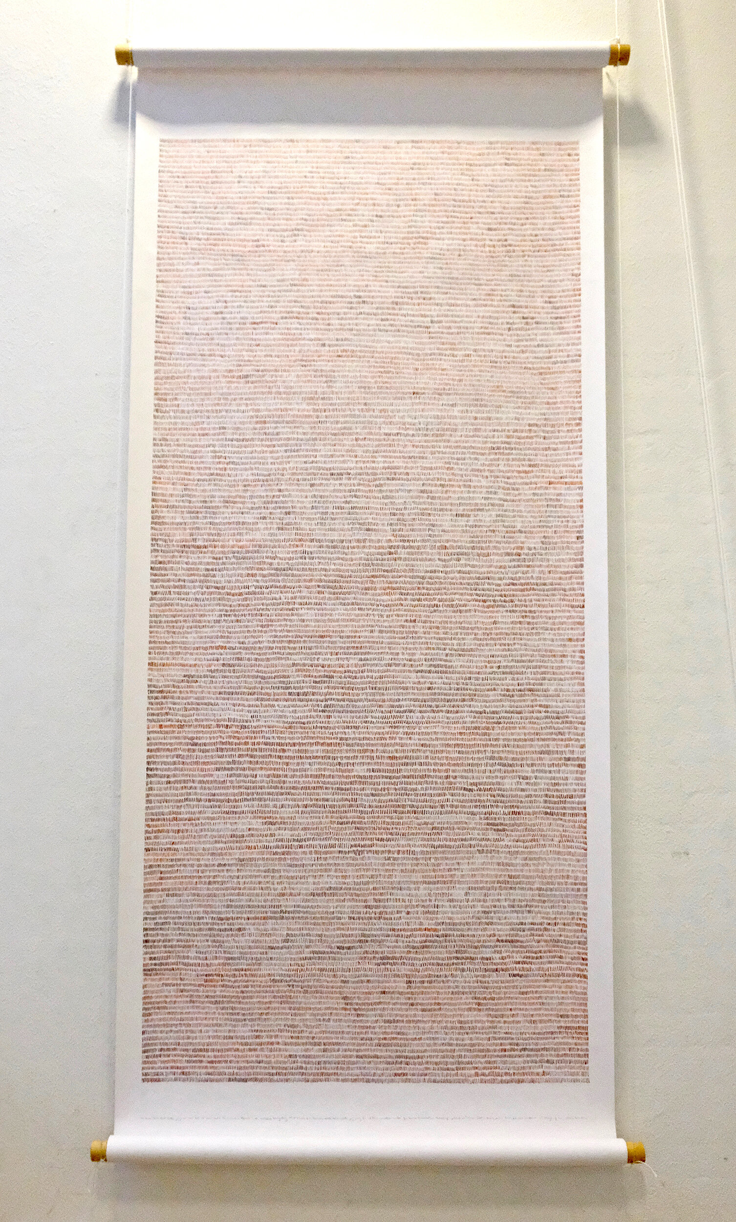 Del-værket * Hvert år’ (2019)120 cm x 250cm