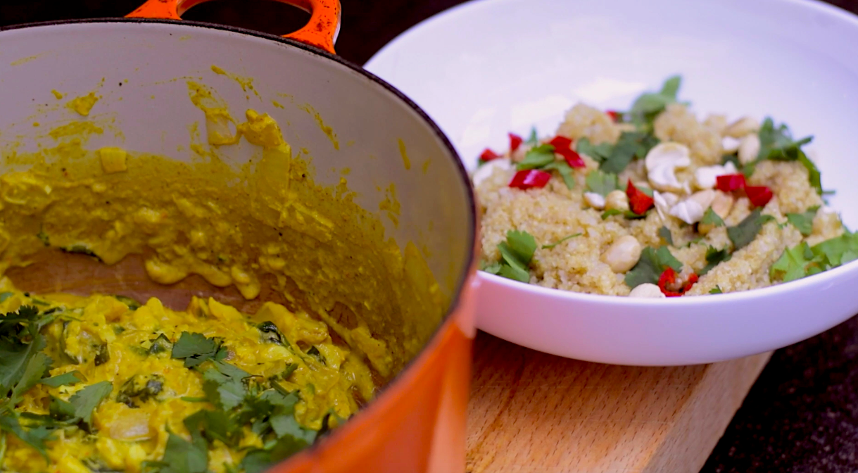 Cardamom cod curry — Isa Robinson Nutrition