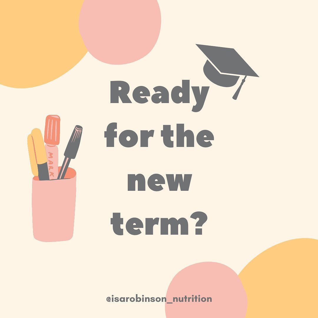 BACK TO SCHOOL/UNI/WORK 🎓
.
September always feels like a month of new beginnings.🪴
.
Whether you&rsquo;re returning to school, starting a new term at university or heading back to work after some time off, getting back into a routine, or possibly 