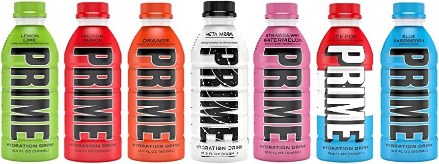 Prime Hydration Drink Beverage By Logan Paul - EMPTY Bottle - Ice Pop - 2022