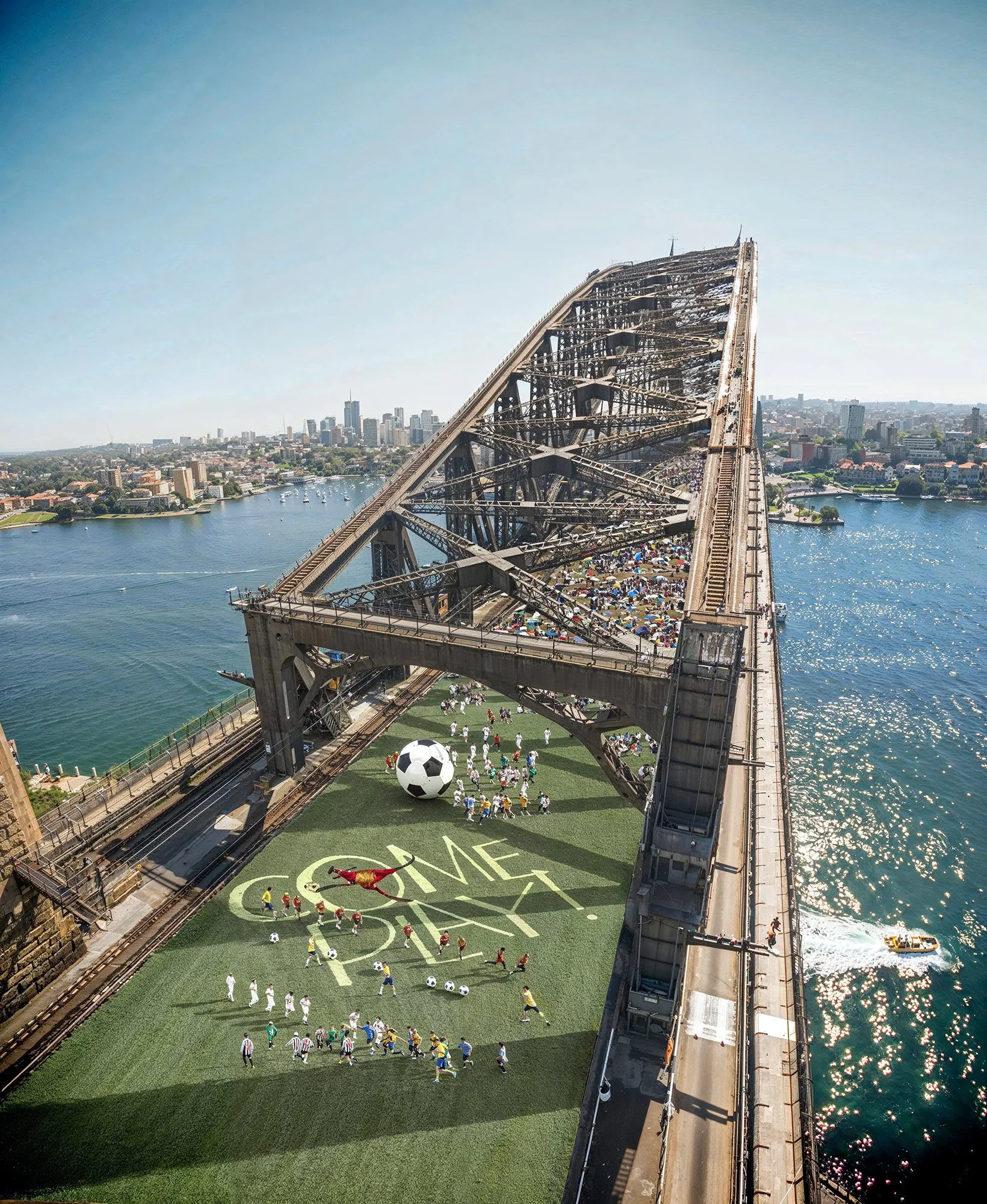 Destination NSW // Soccer on the Bridge