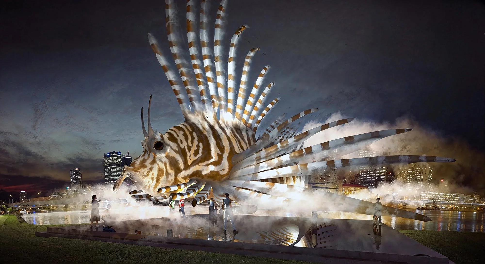 Tony Assness // Brisbane Festival Proposal // Lion Fish